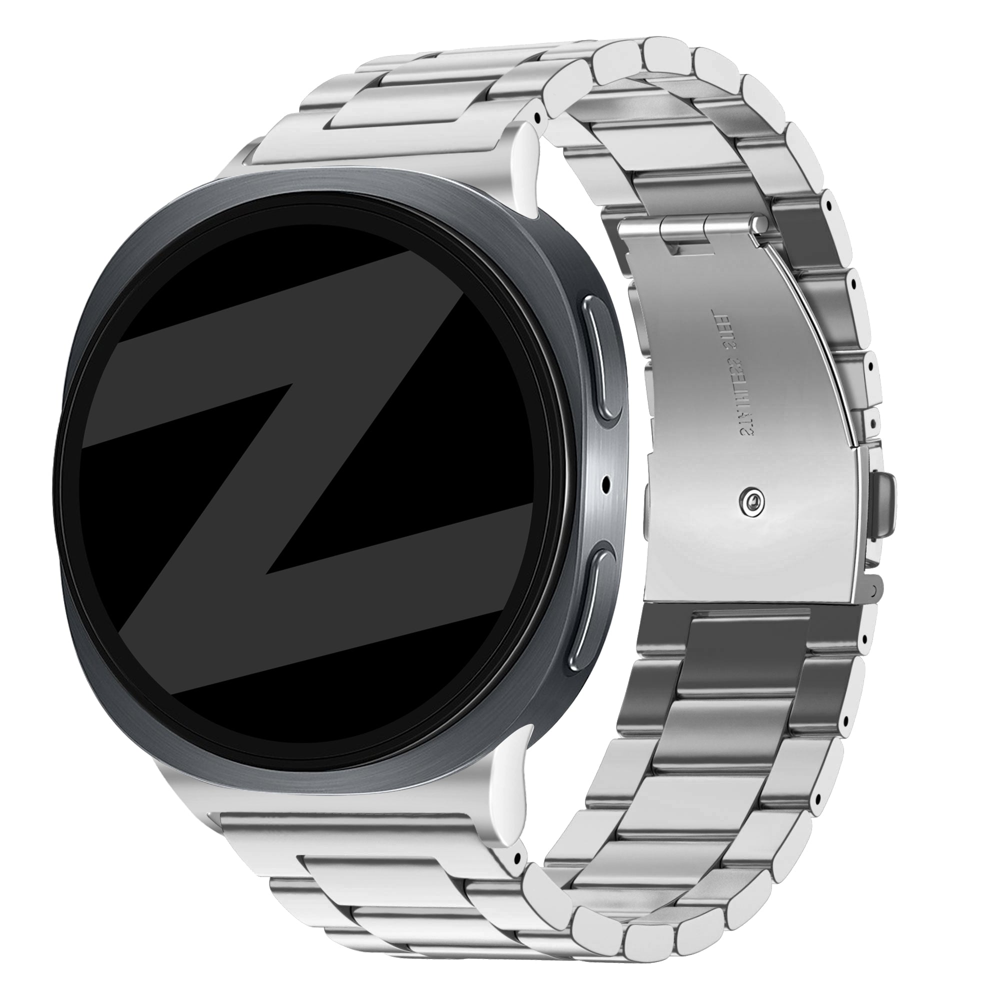 Bandz Samsung Galaxy Watch 9 - 40mm Steel Strap 'Classic' (Silver)