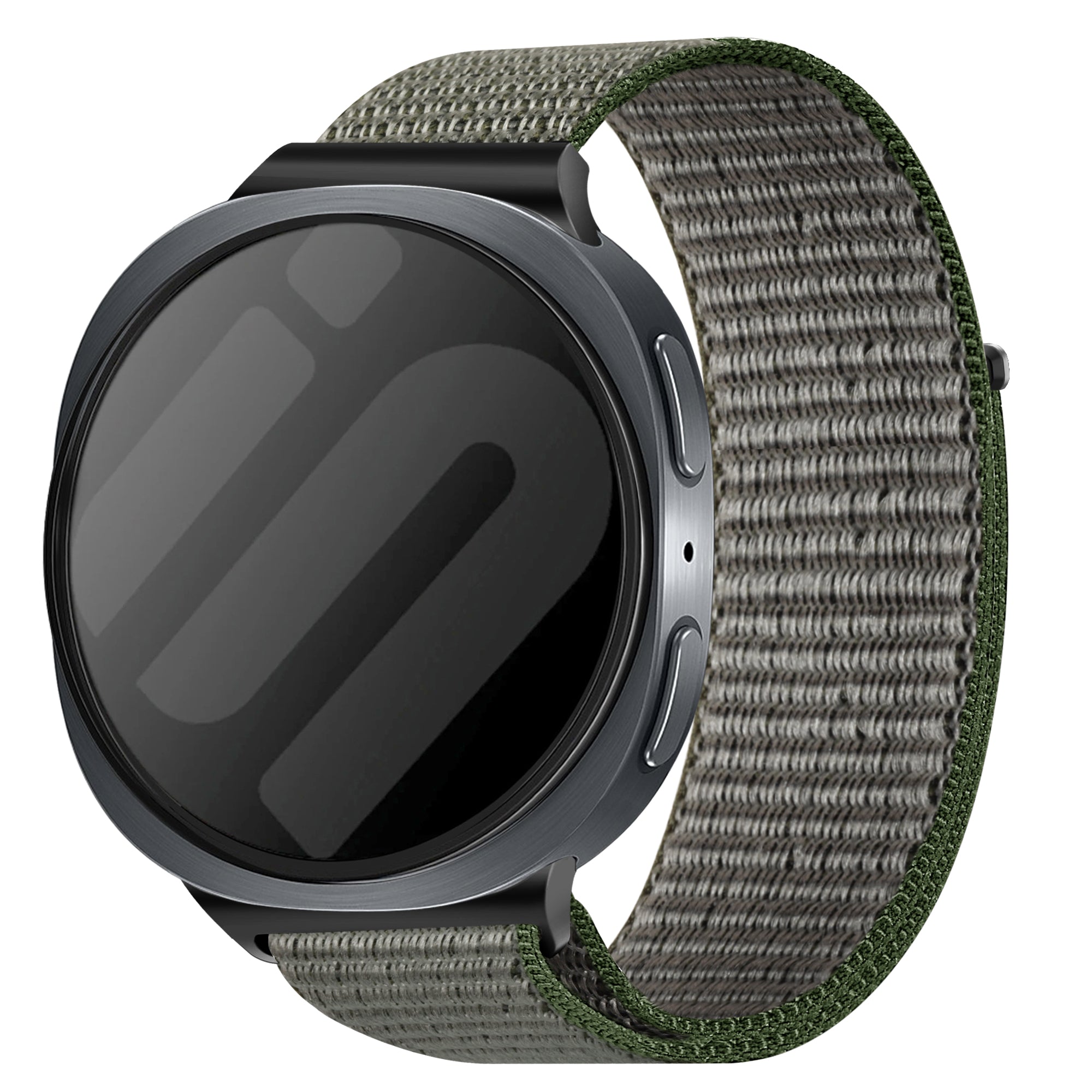 Bracelet nylon Samsung Galaxy Watch 9 - 44mm (vert olive)