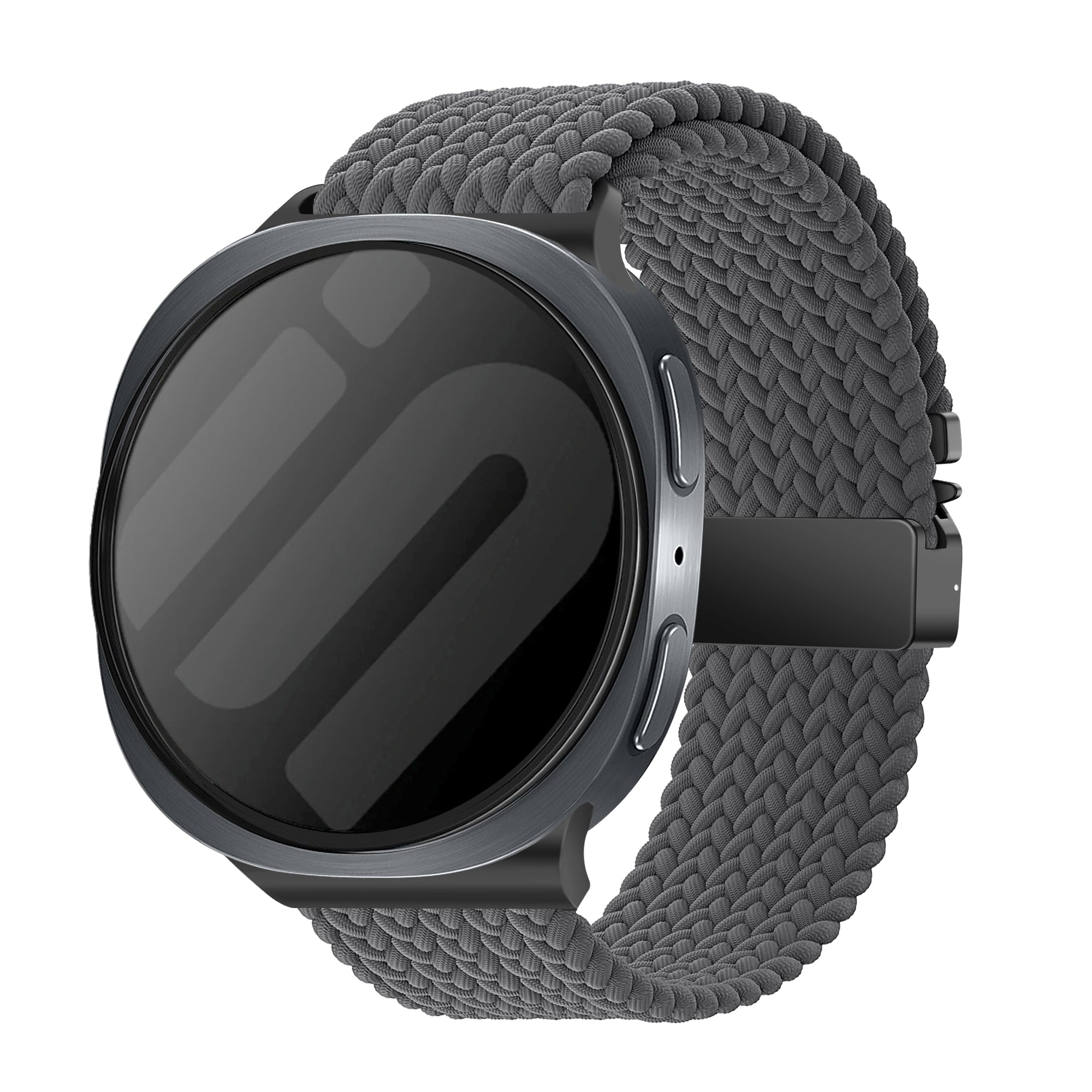 Bracelet tressé boucle en P Samsung Galaxy Watch 9 - 44mm (gris foncé)