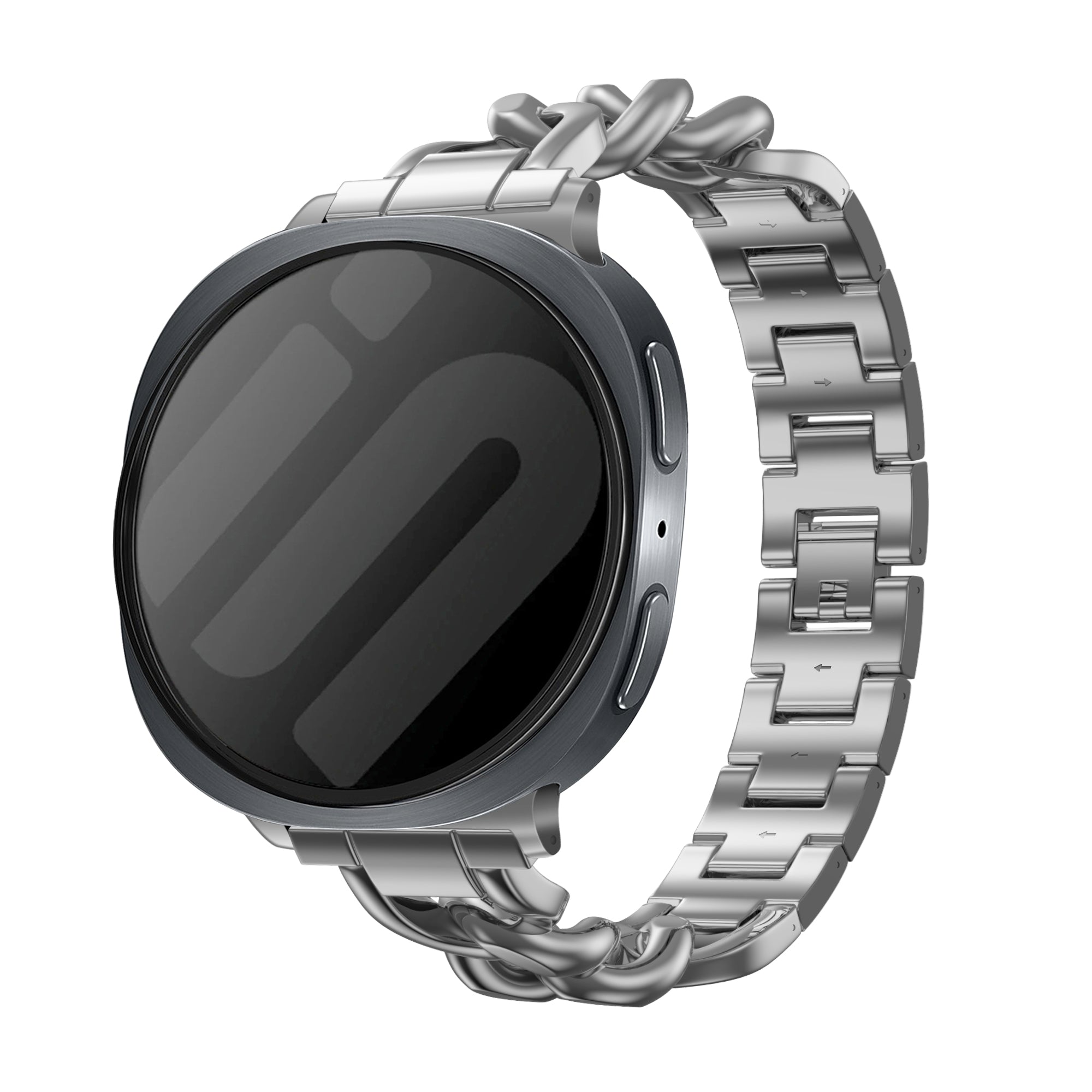Bracelet chaîne en acier Samsung Galaxy Watch 9 - 44mm (argent)