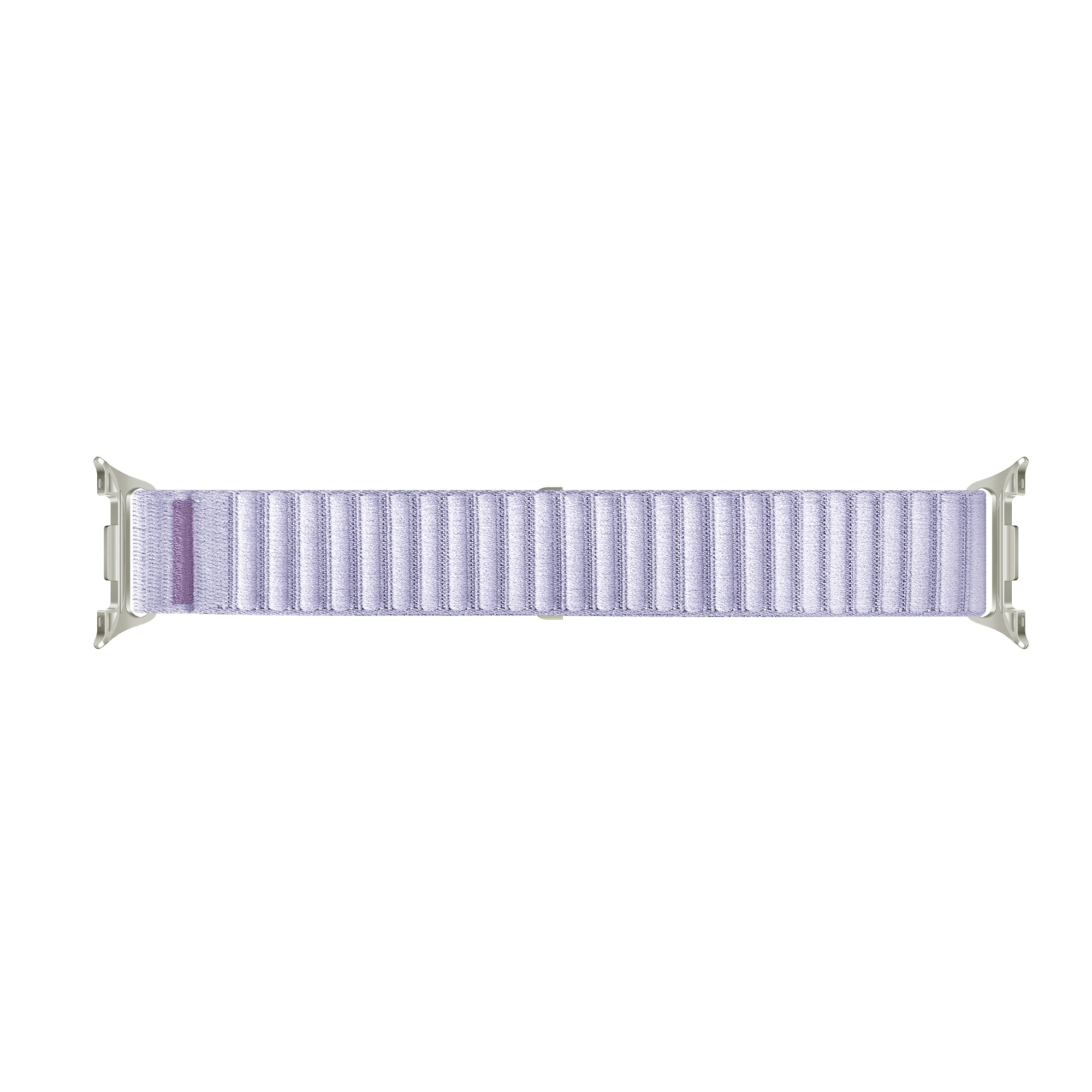 Bracelet nylon ondulé Samsung Galaxy Watch 9 - 44mm (mauve)