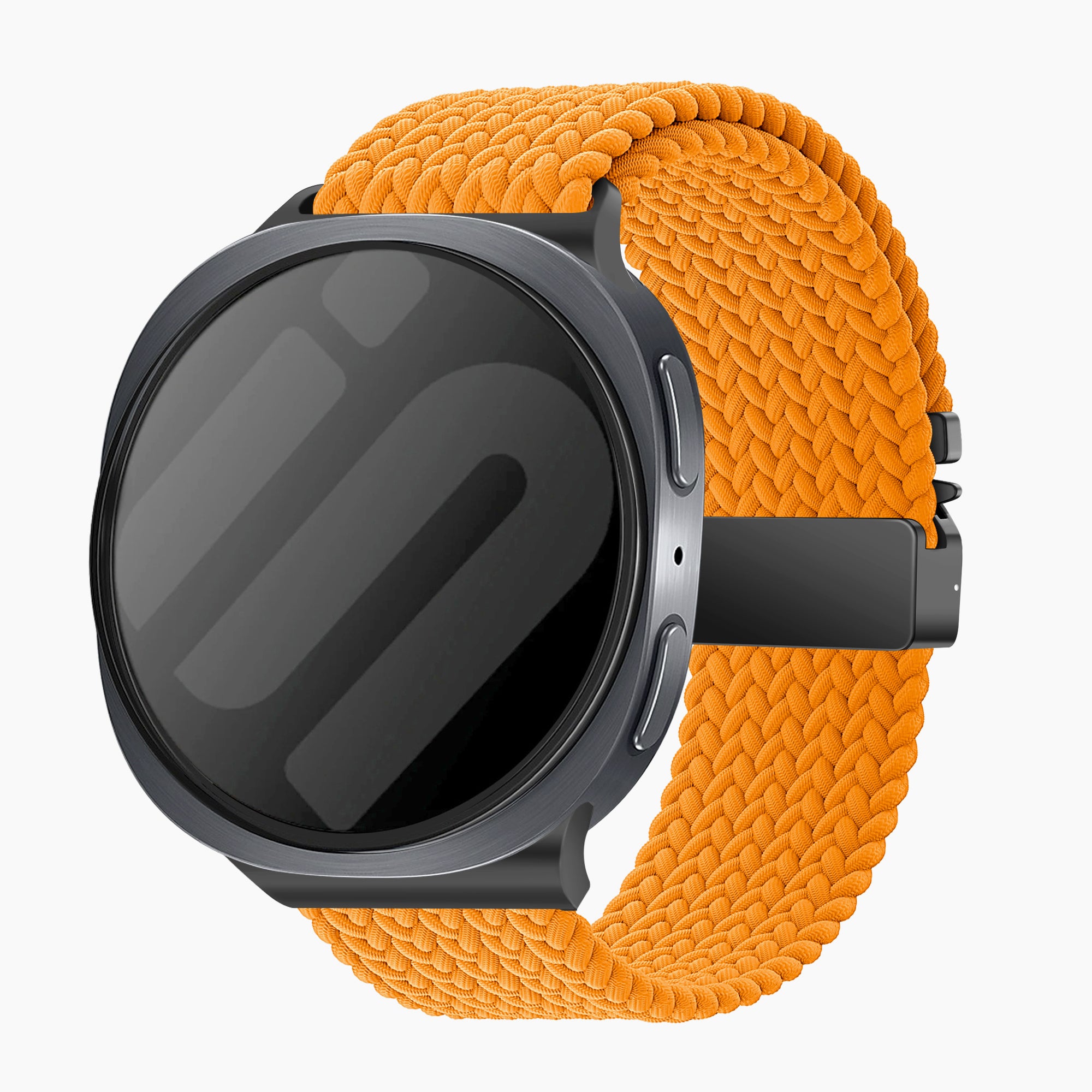 Bracelet tissu avec boucle Samsung Galaxy Watch 8 - 44mm (orange)