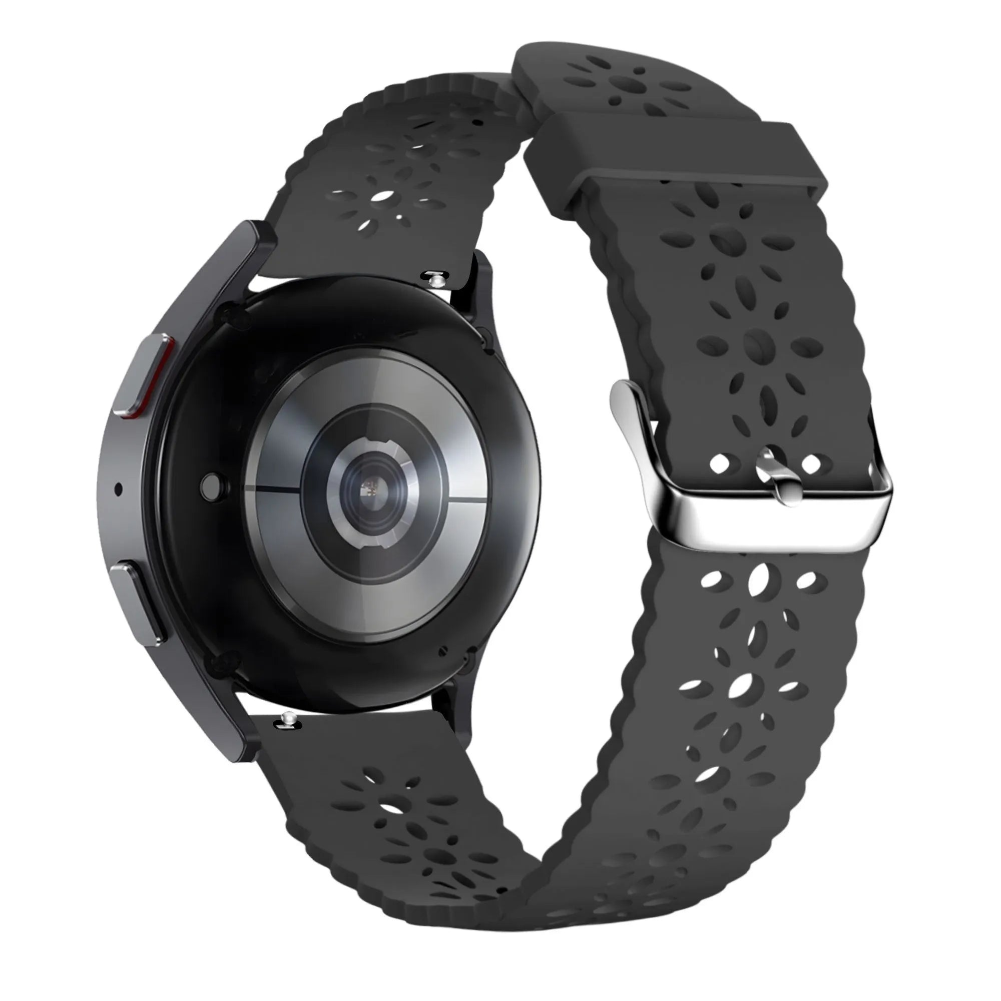 Bandz Bracelet silicone à motifs Levowatch Edgy (noir)
