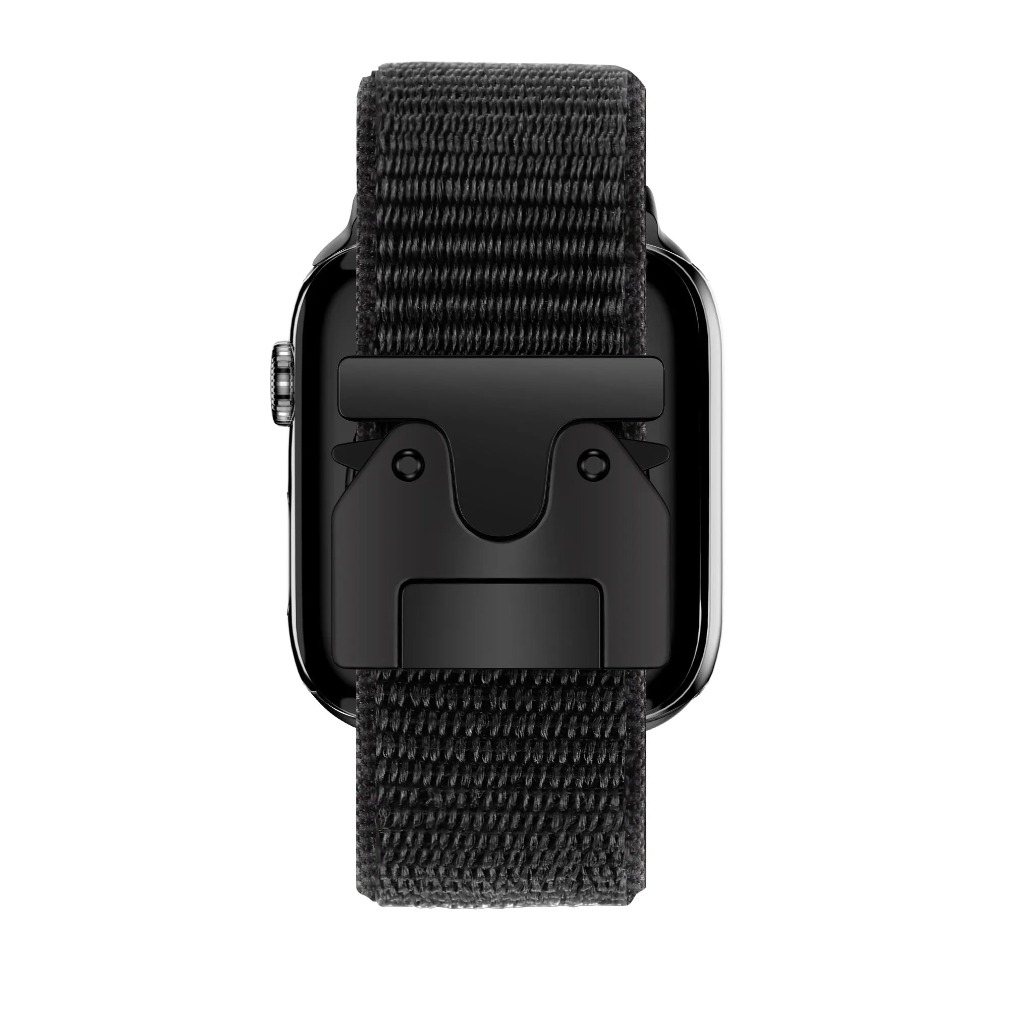 Bandz Bracelet nylon 'Classique' avec P-buckle Apple Watch (noir)