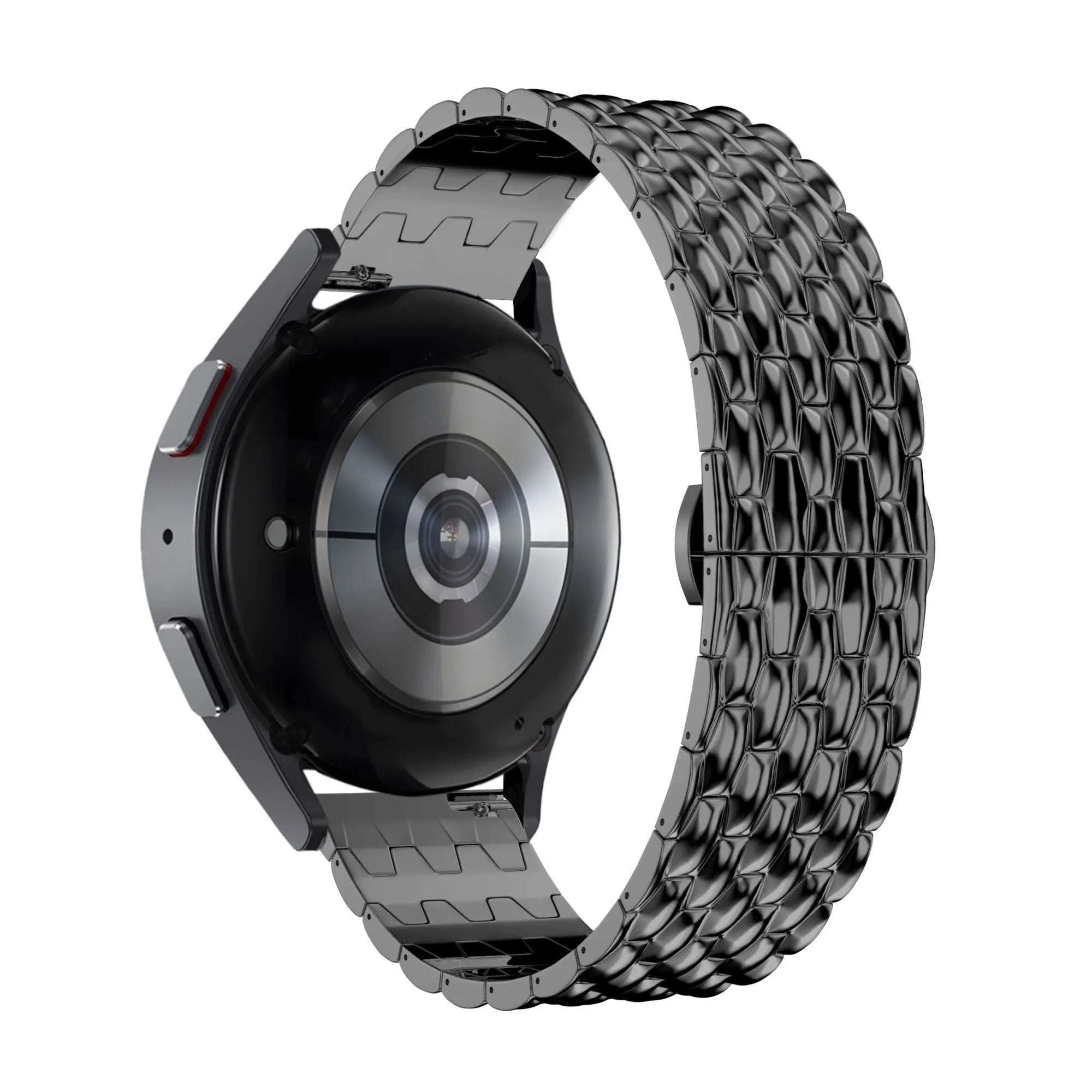 Bandz Bracelet acier 'Dragon' Levowatch Edgy (noir)