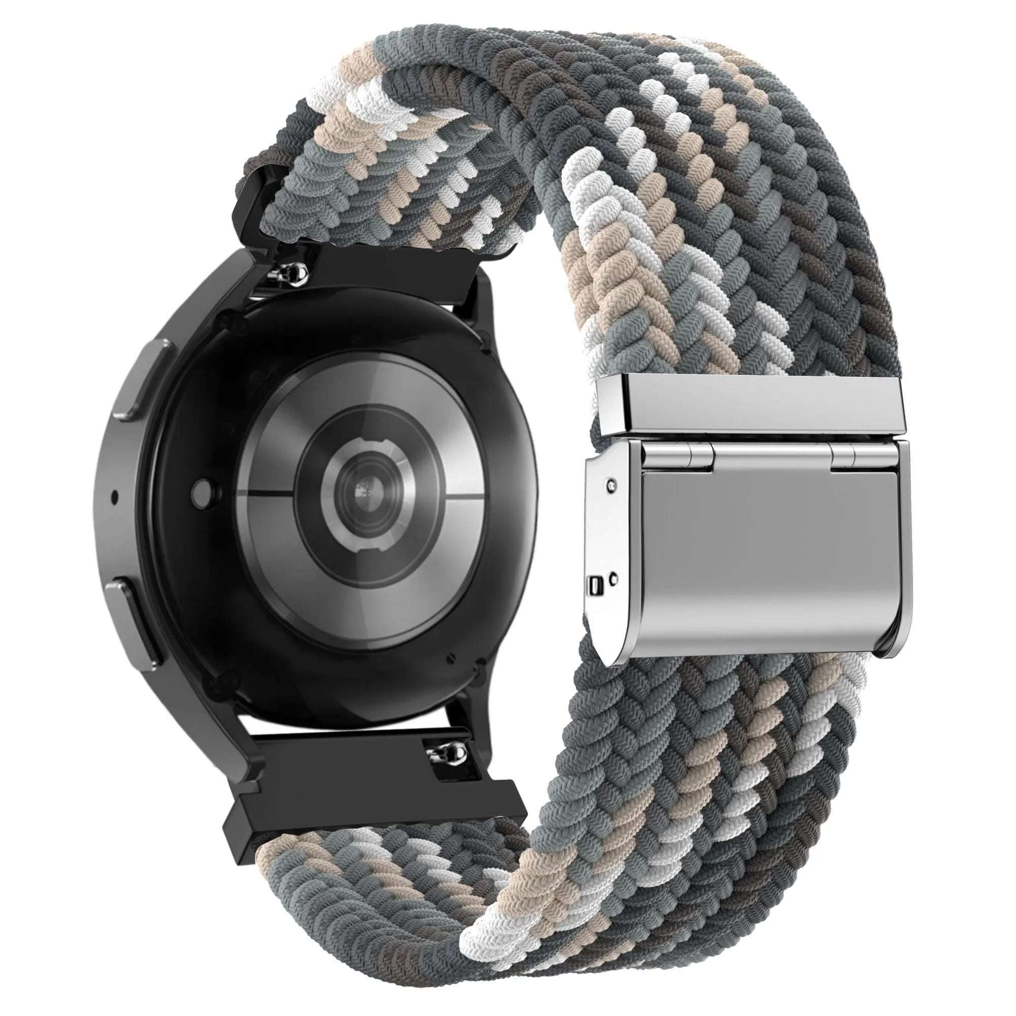 Bandz Bracelet nylon tissé Levowatch Edgy (noir mandala)