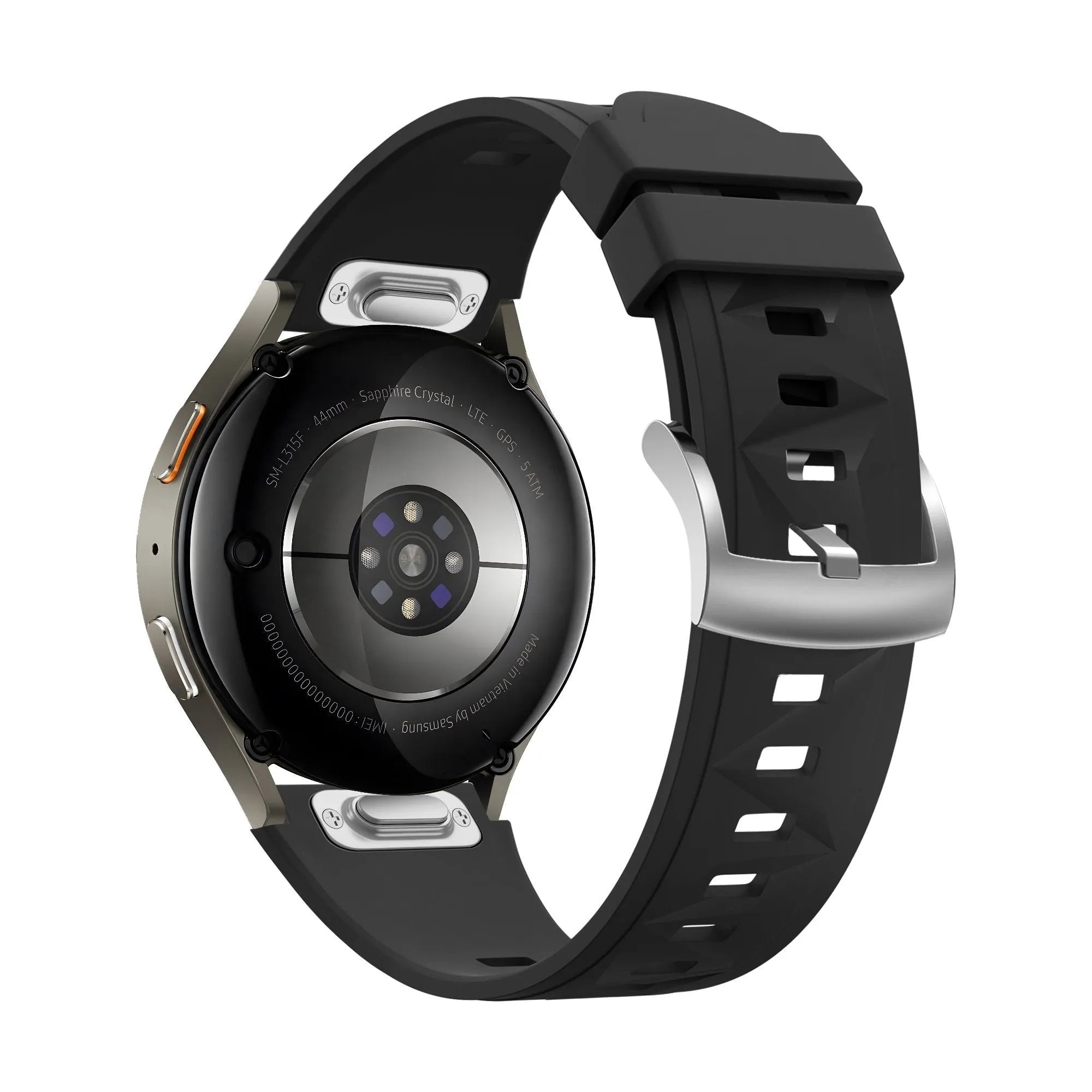 Bandz Bracelet silicone 'Easy Fit' ICE Smart 3.0 Round 1.20 (noir)
