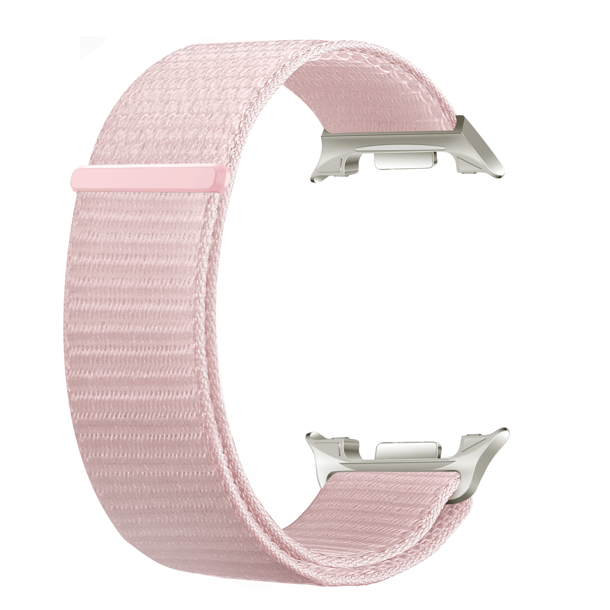 Bracelet nylon Samsung Galaxy Watch 9 - 44mm (rose pâle)