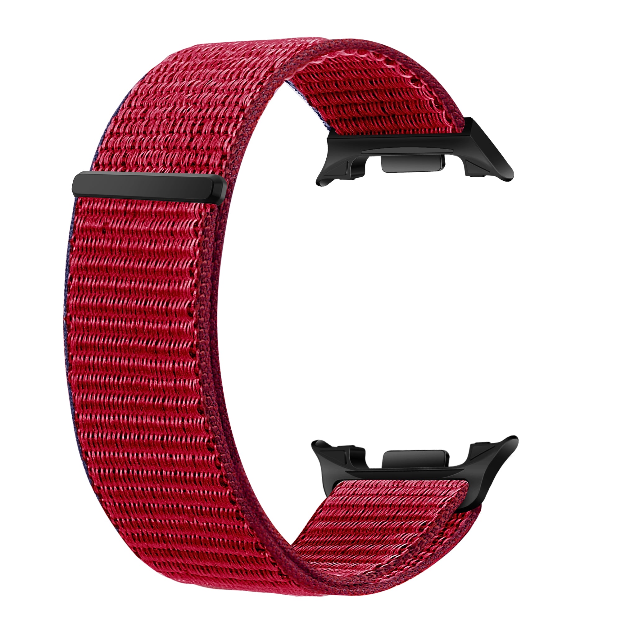 Bracelet nylon Samsung Galaxy Watch 8 Classic (rouge mix)
