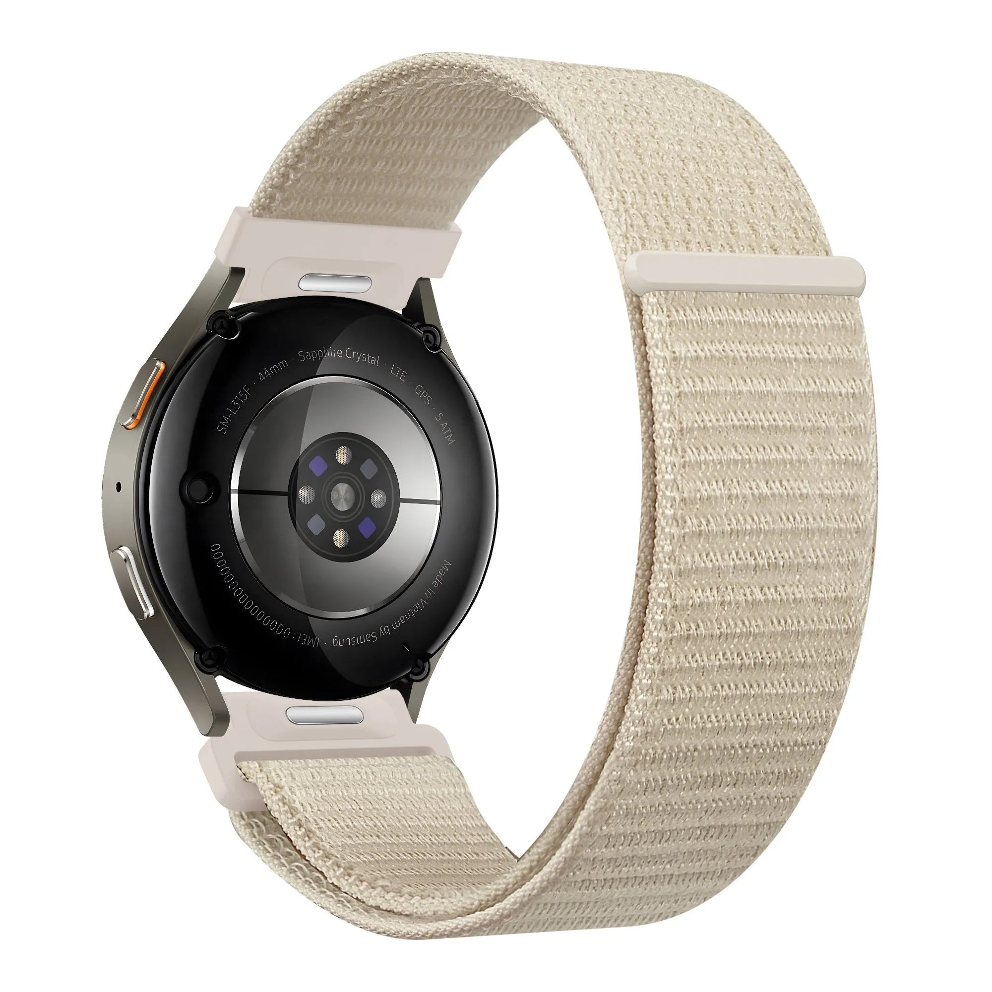 Bandz Bracelet nylon 'Easy Fit' Levowatch Edgy (lumière stellaire)