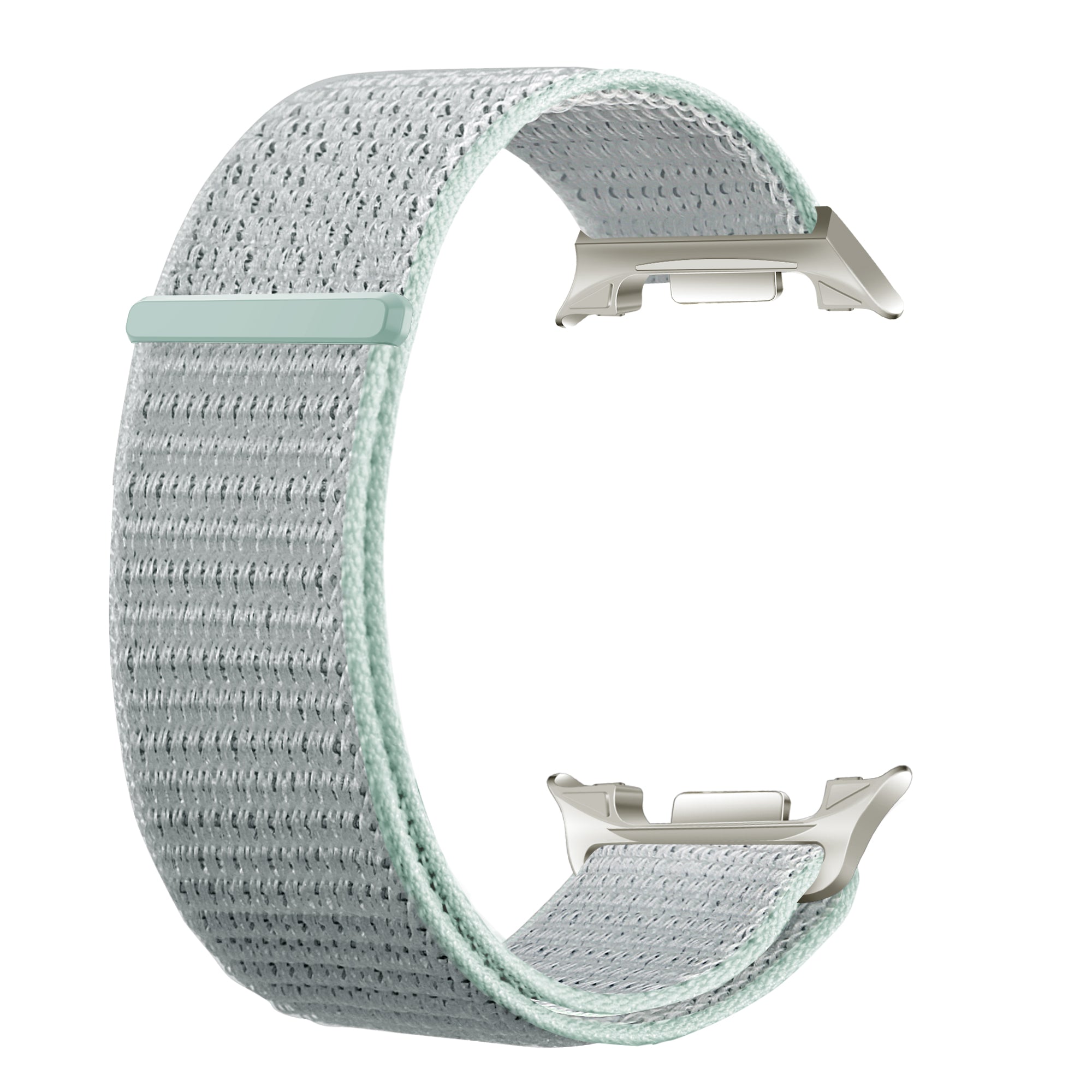 Bracelet nylon Samsung Galaxy Watch 9 - 44mm (cyan clair)