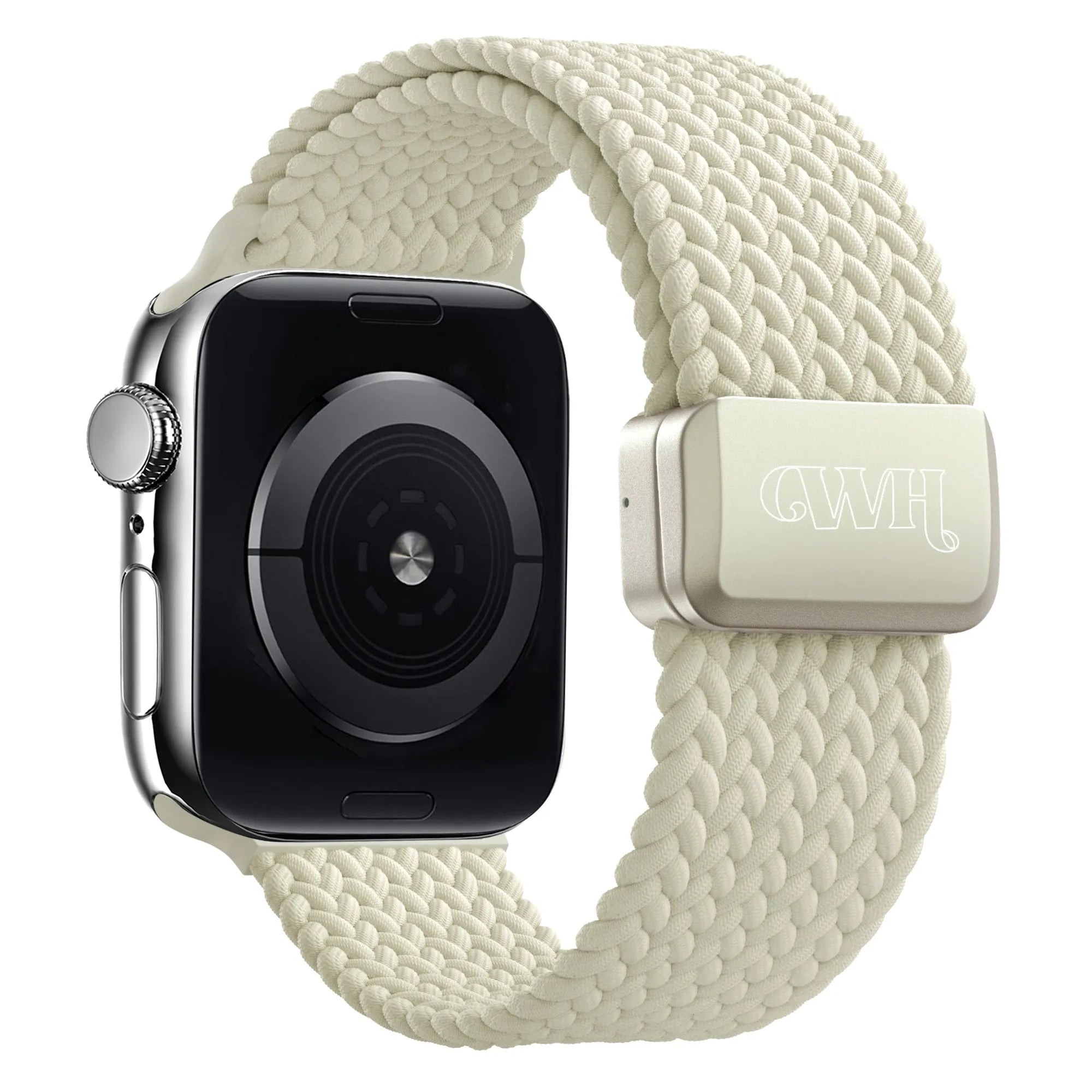 Bracelet tissé xoxo Wildhearts Apple Watch (lumière stellaire)