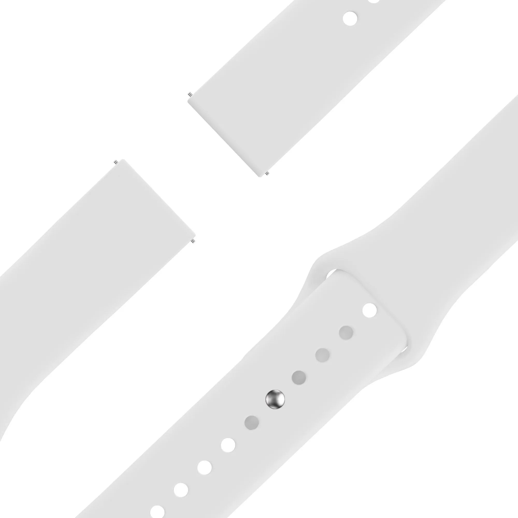 Bandz Bracelet sport 'Deluxe' Levowatch Edgy (blanc)