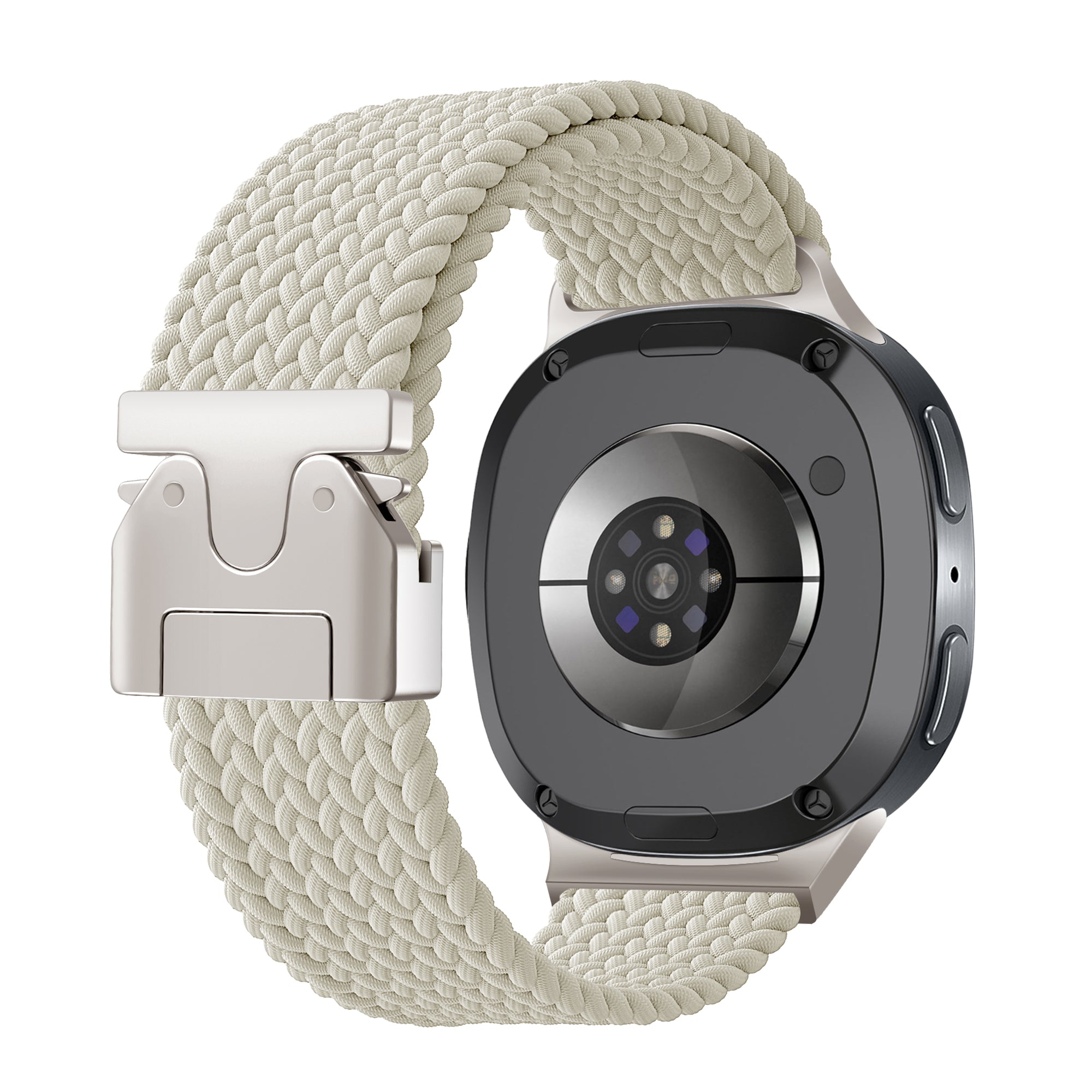 Bracelet tissu avec boucle Samsung Galaxy Watch 8 - 44mm (lumière stellaire)