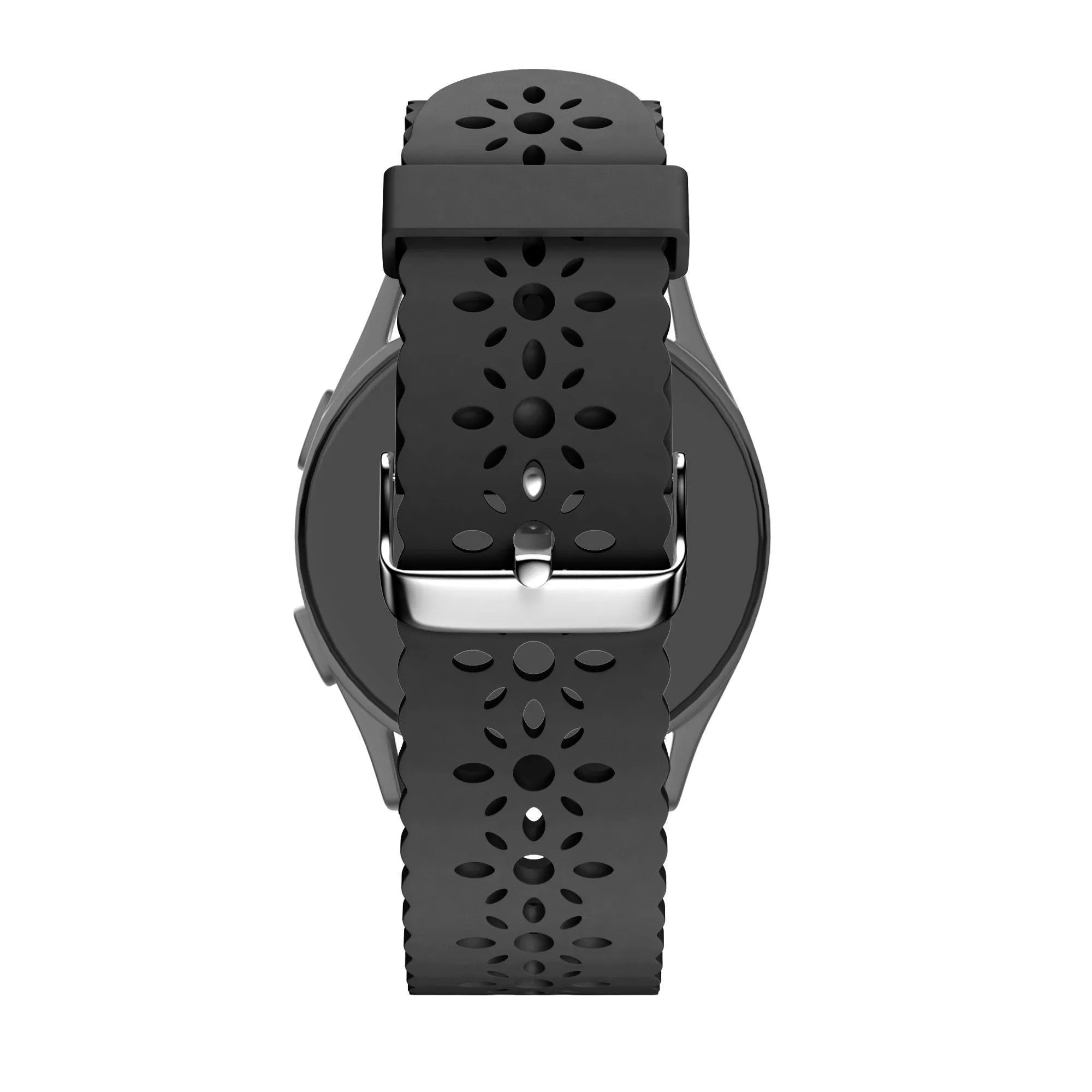 Bandz Bracelet silicone à motifs Levowatch Edgy (noir)