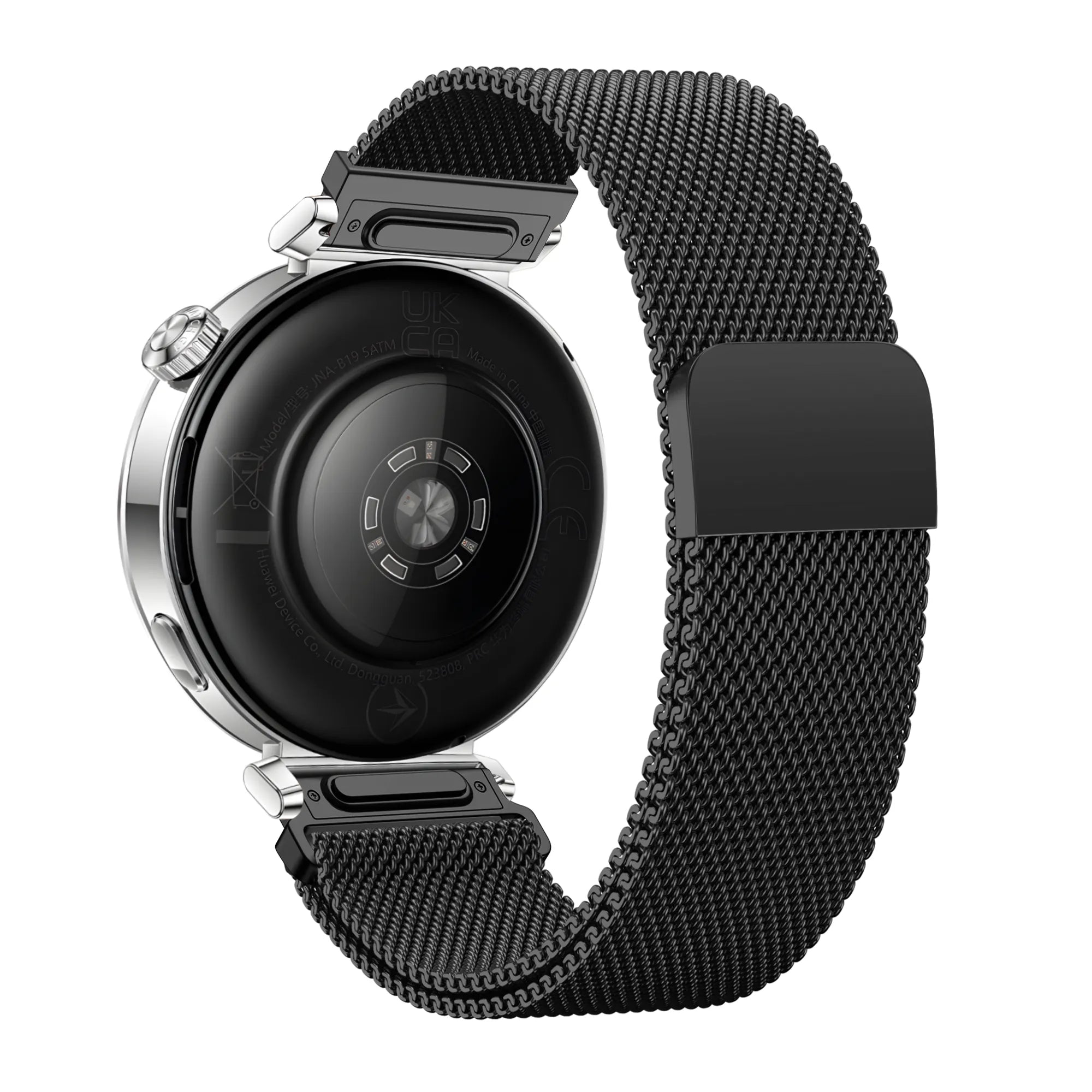 Bandz Bracelet milanais 'Easy Fit' Huawei Watch GT 7 - 41mm (noir)