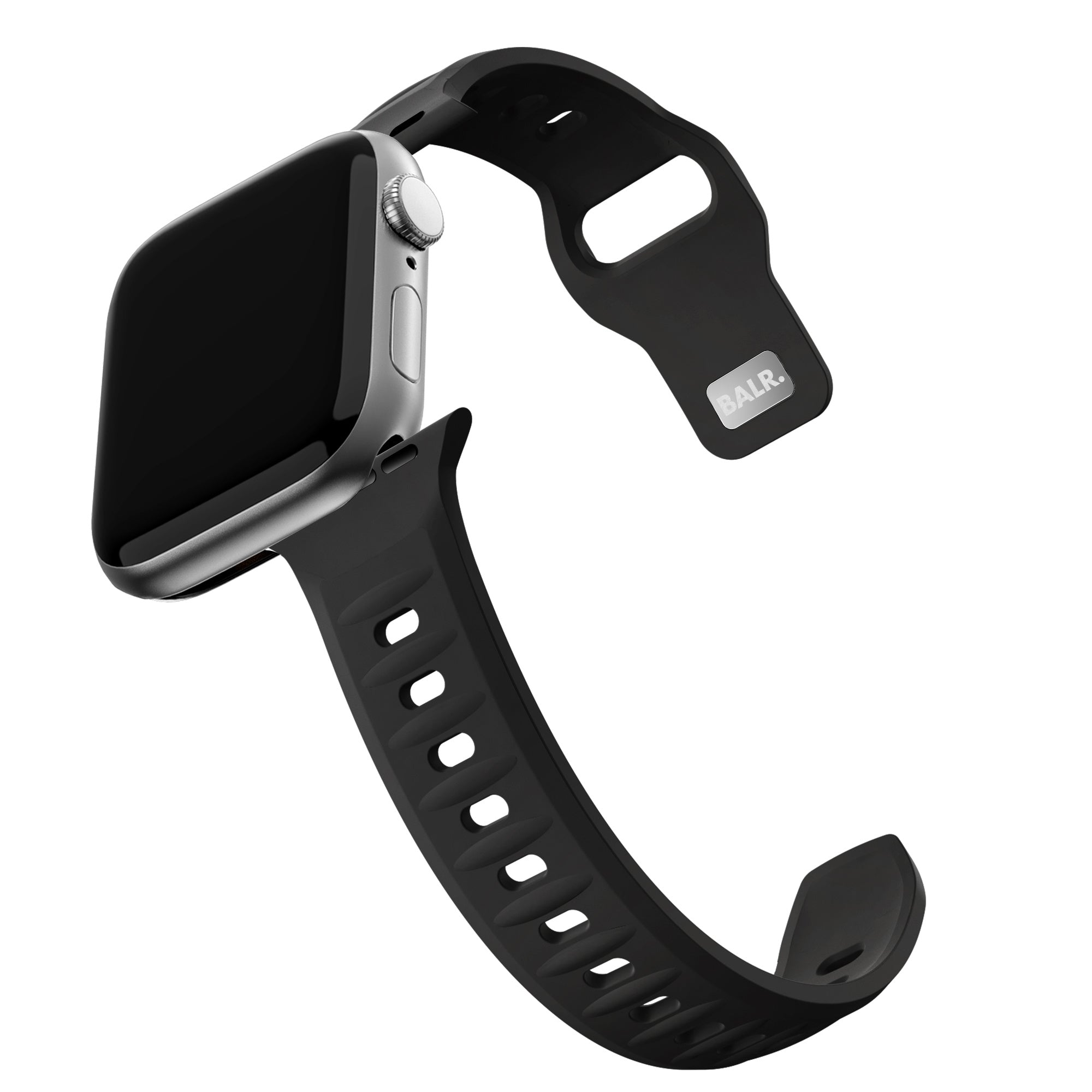 BALR Bracelet silicone Outdoor Apple Watch Ultra (noir)