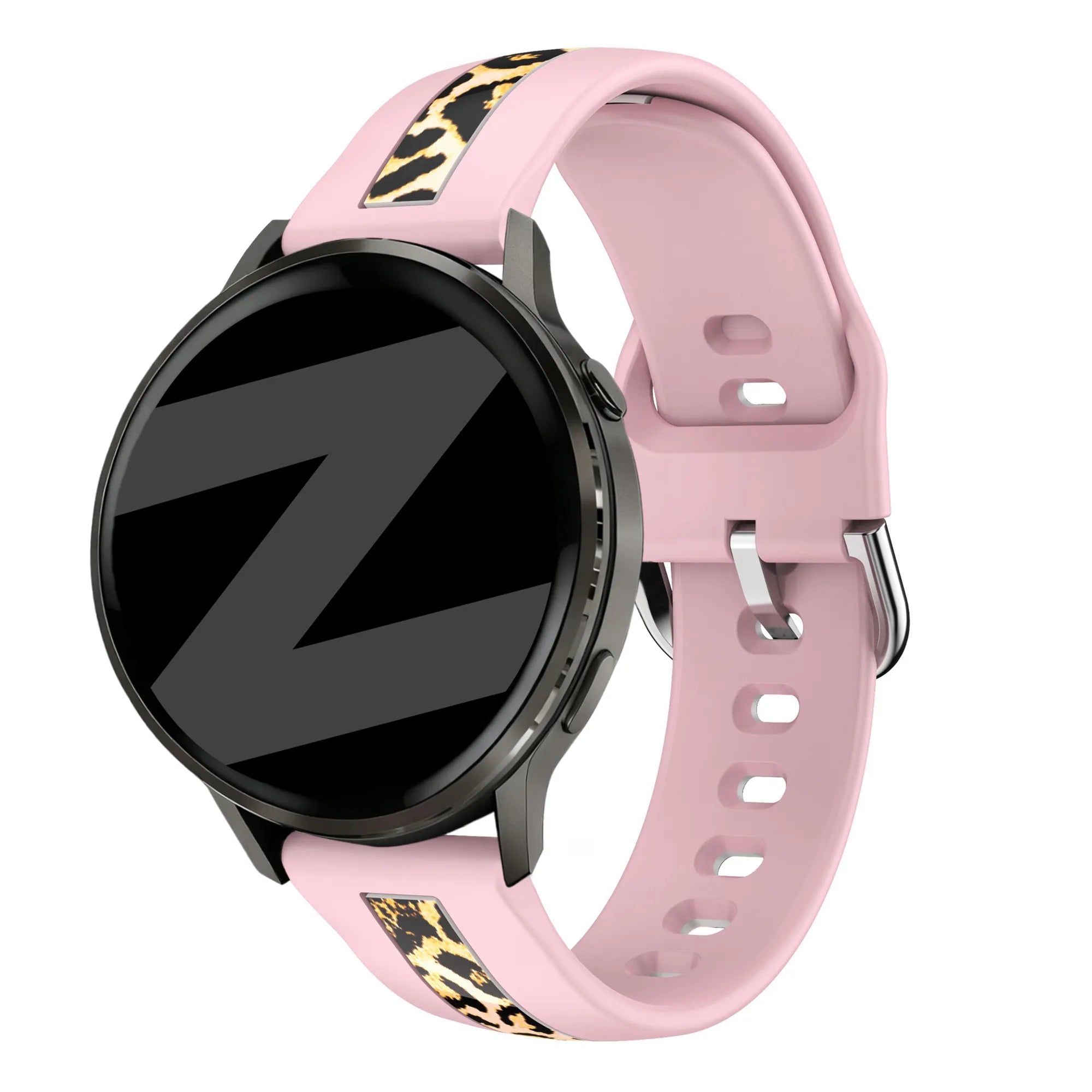 Bandz Levowatch Tiny Dual Leopard Strap (Light Pink)
