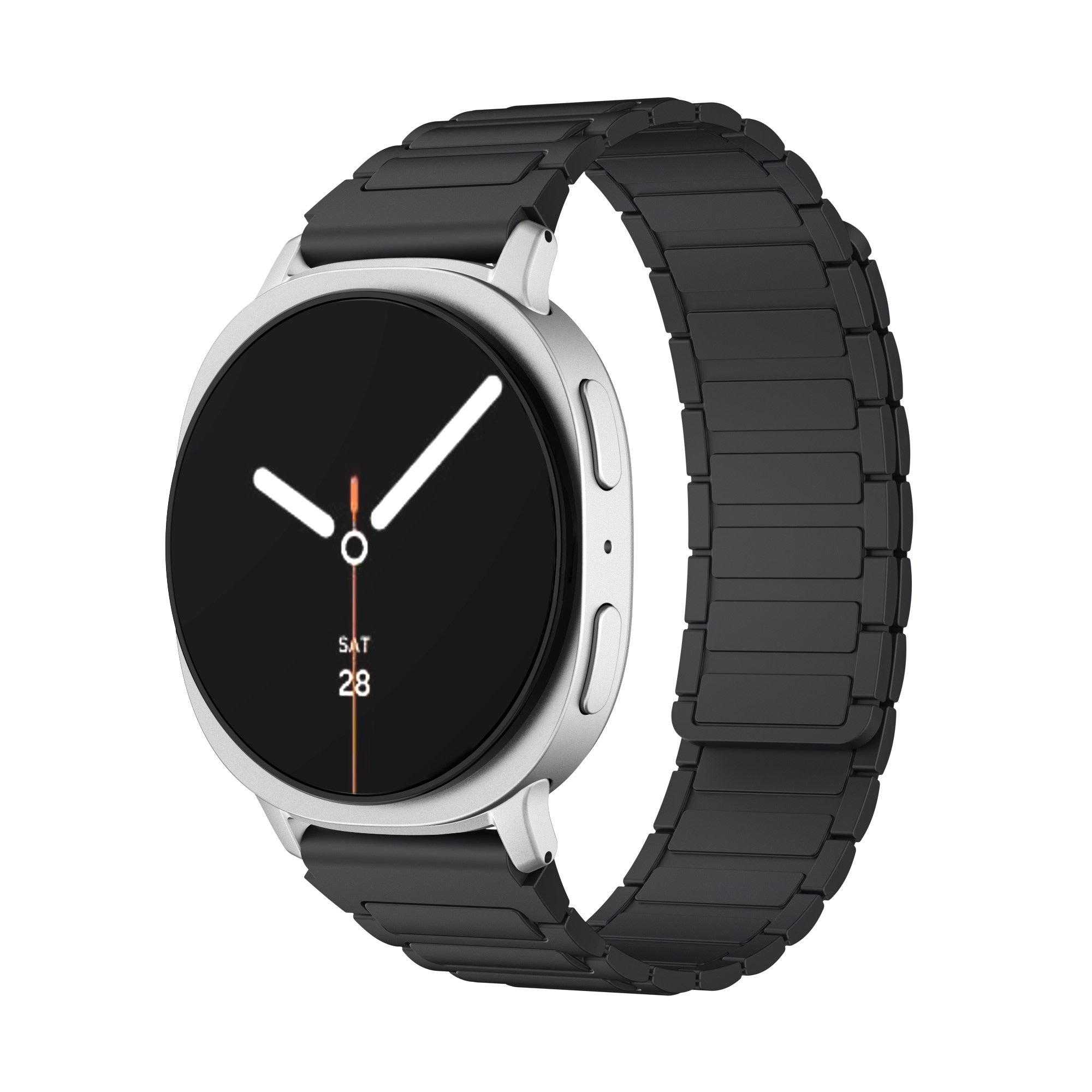 Bracelet silicone magética Samsung Galaxy Watch 8 Classic (noir)