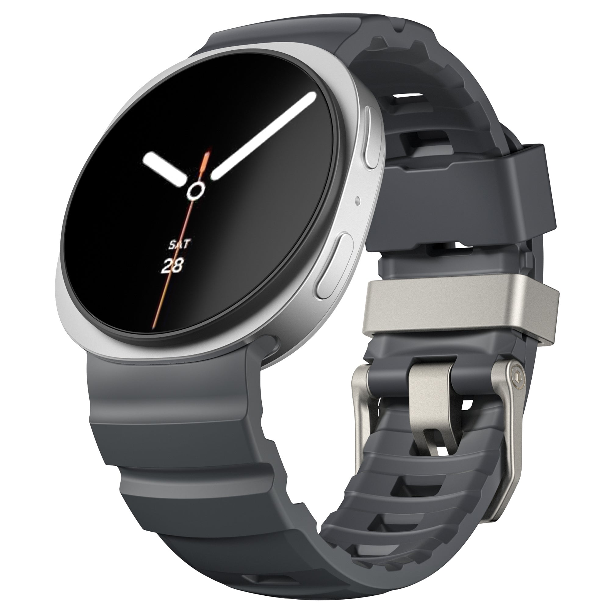 Samsung Galaxy Watch 8 - 44mm Extreme Silicone Strap (Black)