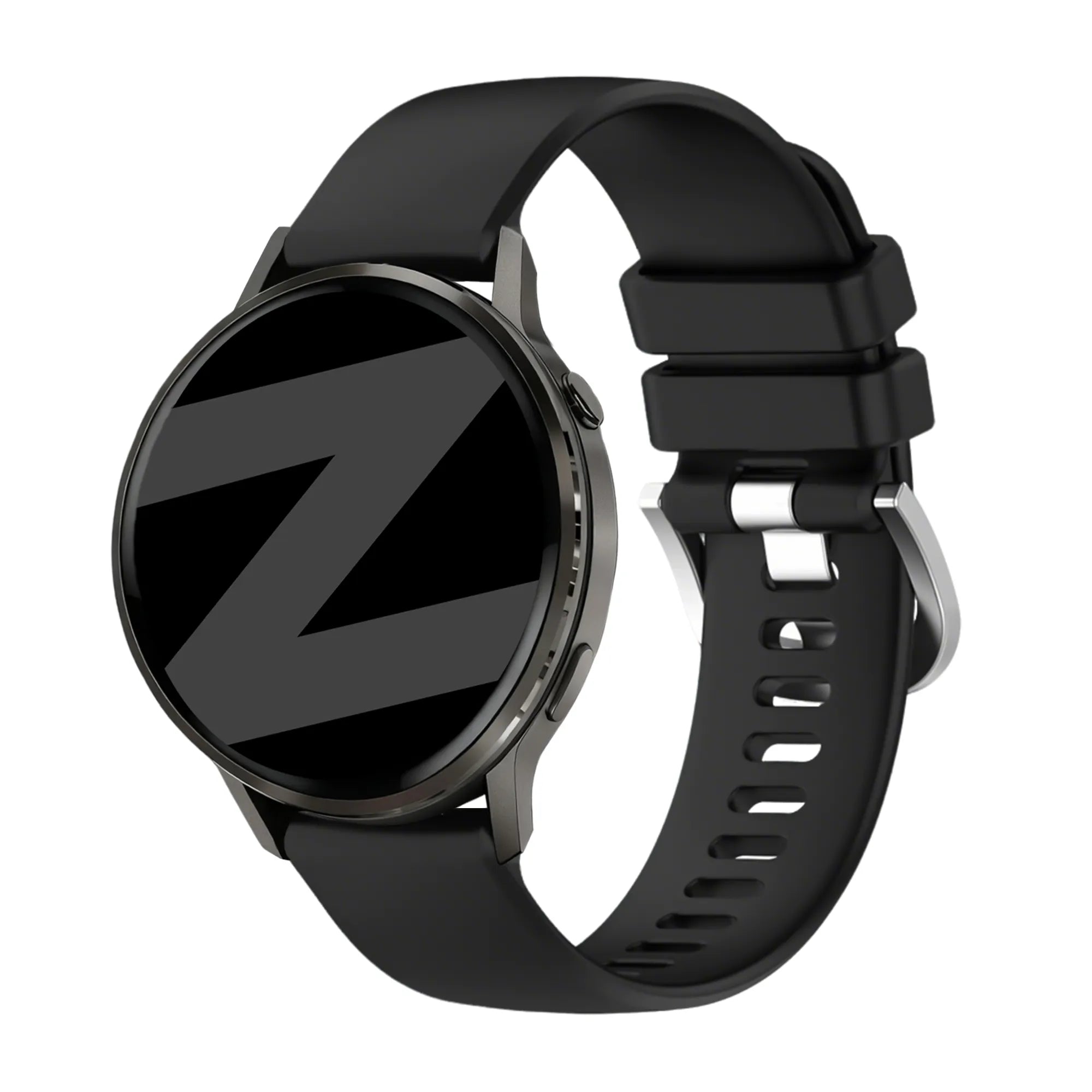 Bandz Bracelet silicone 'Classic' Garmin Forerunner 265s (noir)