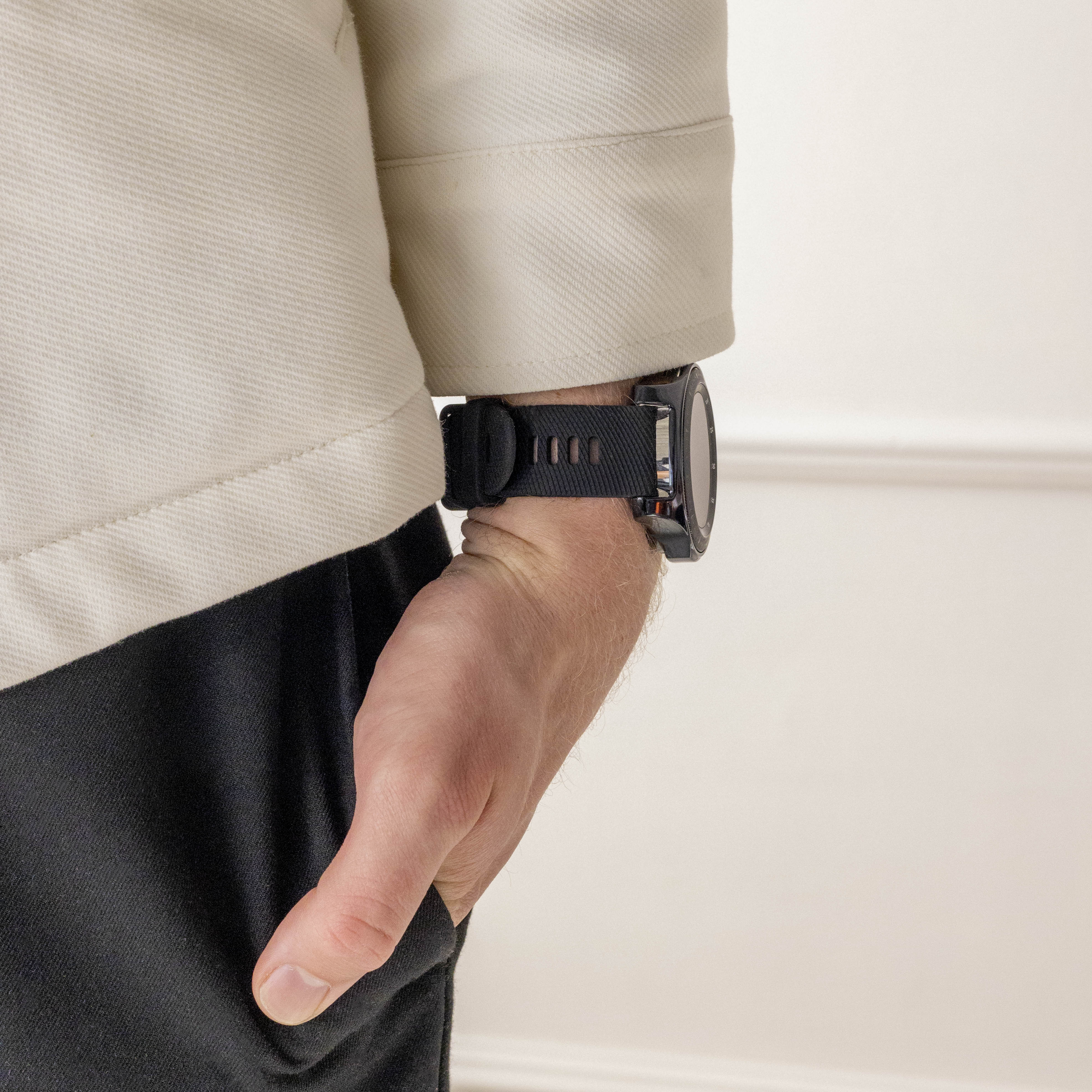 Bracelet silicone Garmin Venu 3 (noir)