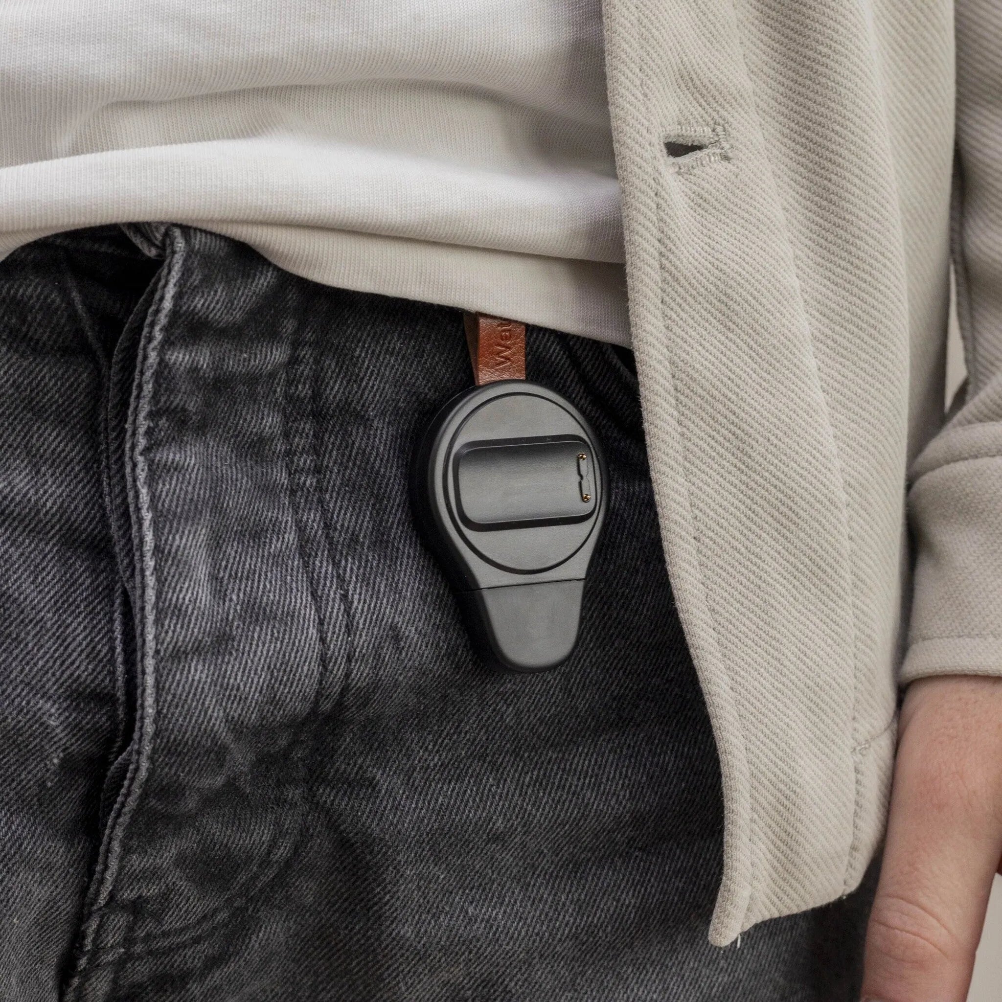 Mini Chargeur Fitbit Charge 5/6/Luxe (noir)
