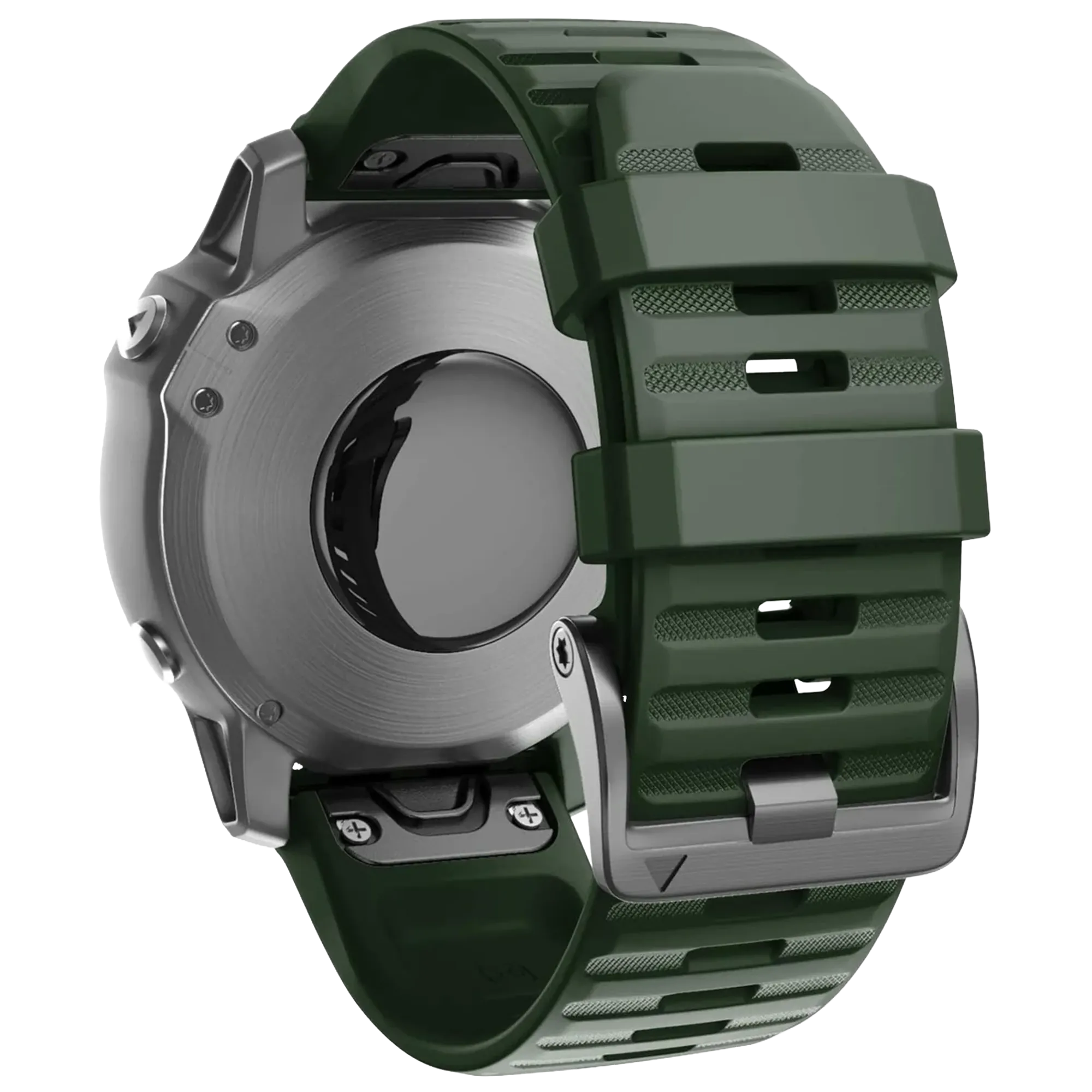 Garmin Instinct 3 - 50mm Silicone Strap (Dark Green)