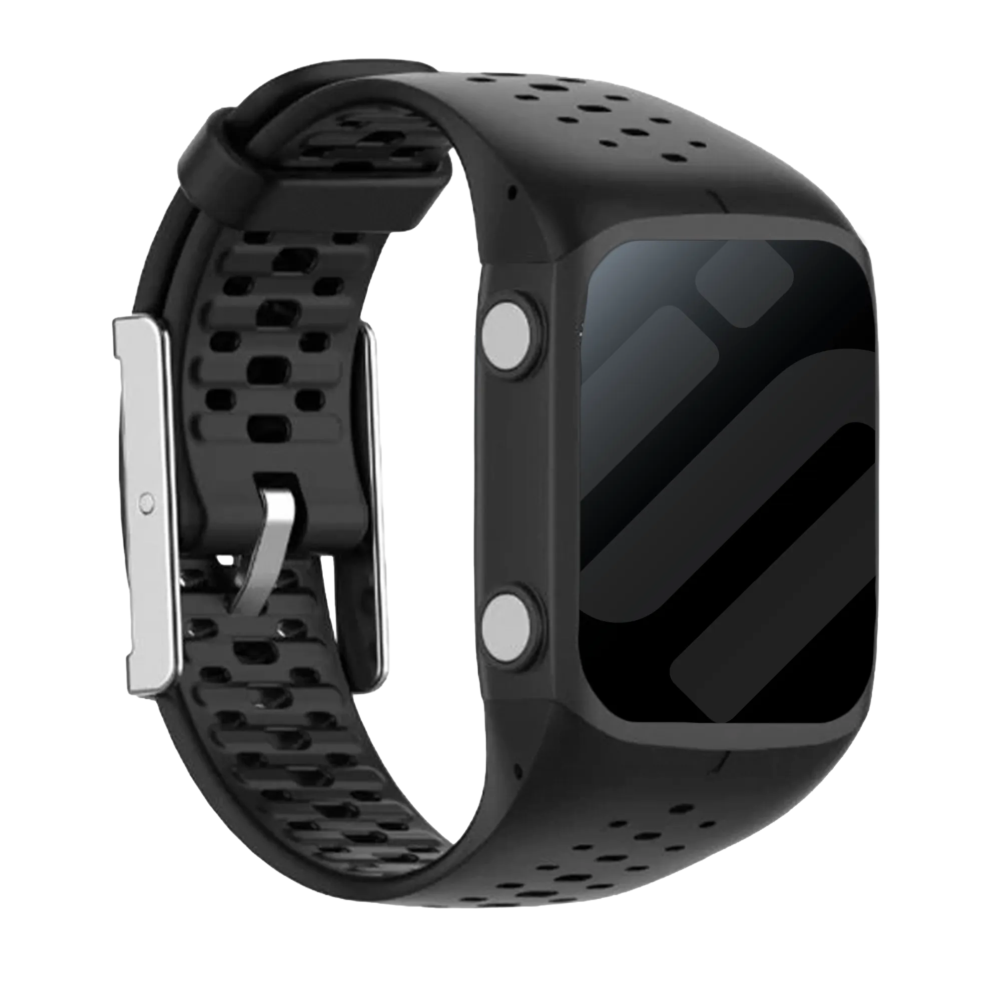 Bracelet silicone Polar M400 / M430 (noir)