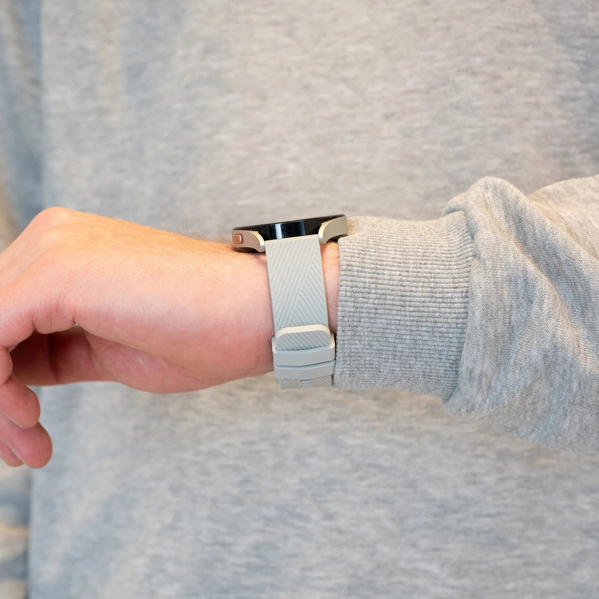 Bandz Bracelet silicone 'Deluxe' Levowatch Eve (gris)