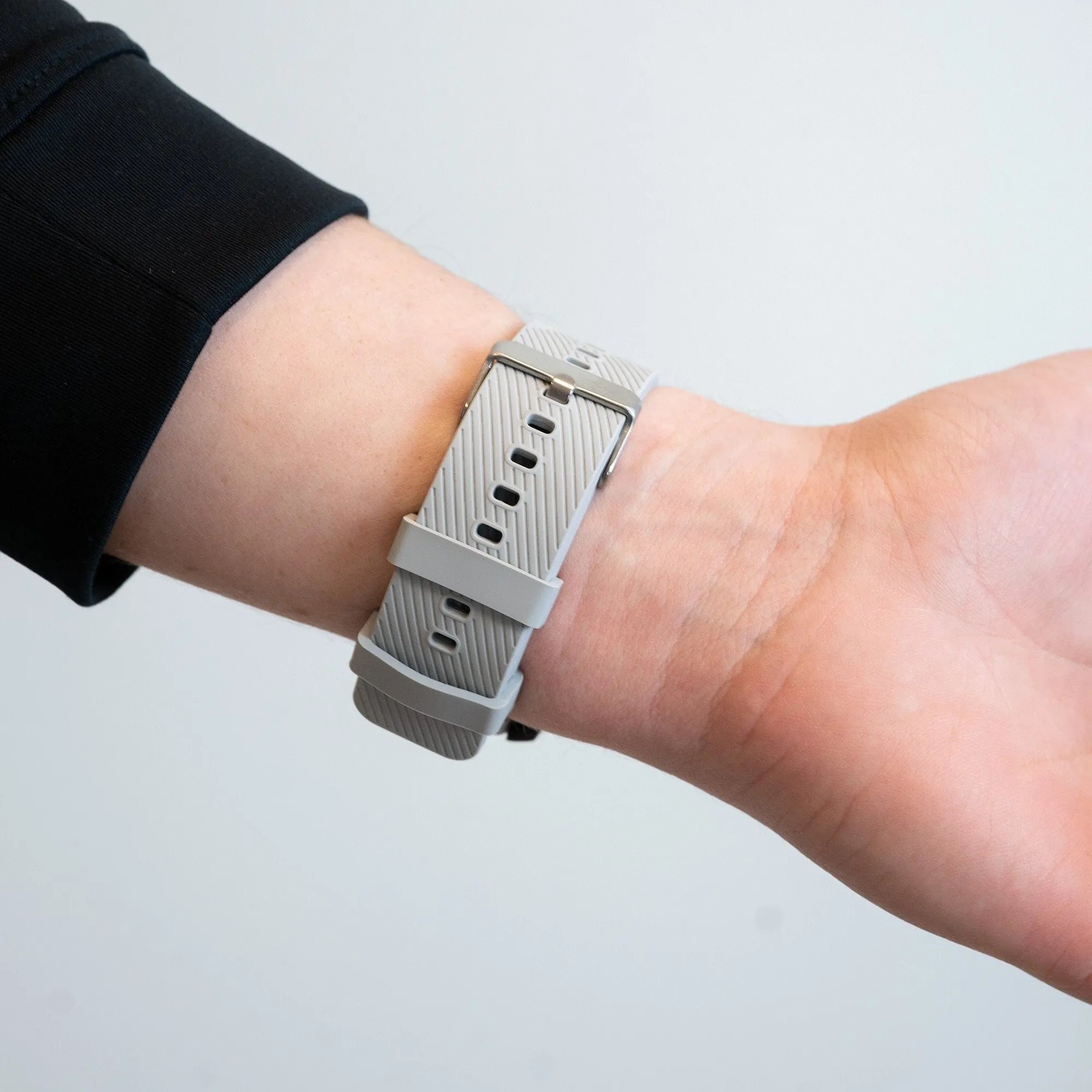 Bandz Bracelet silicone 'Deluxe' Levowatch DOITX2 (gris)