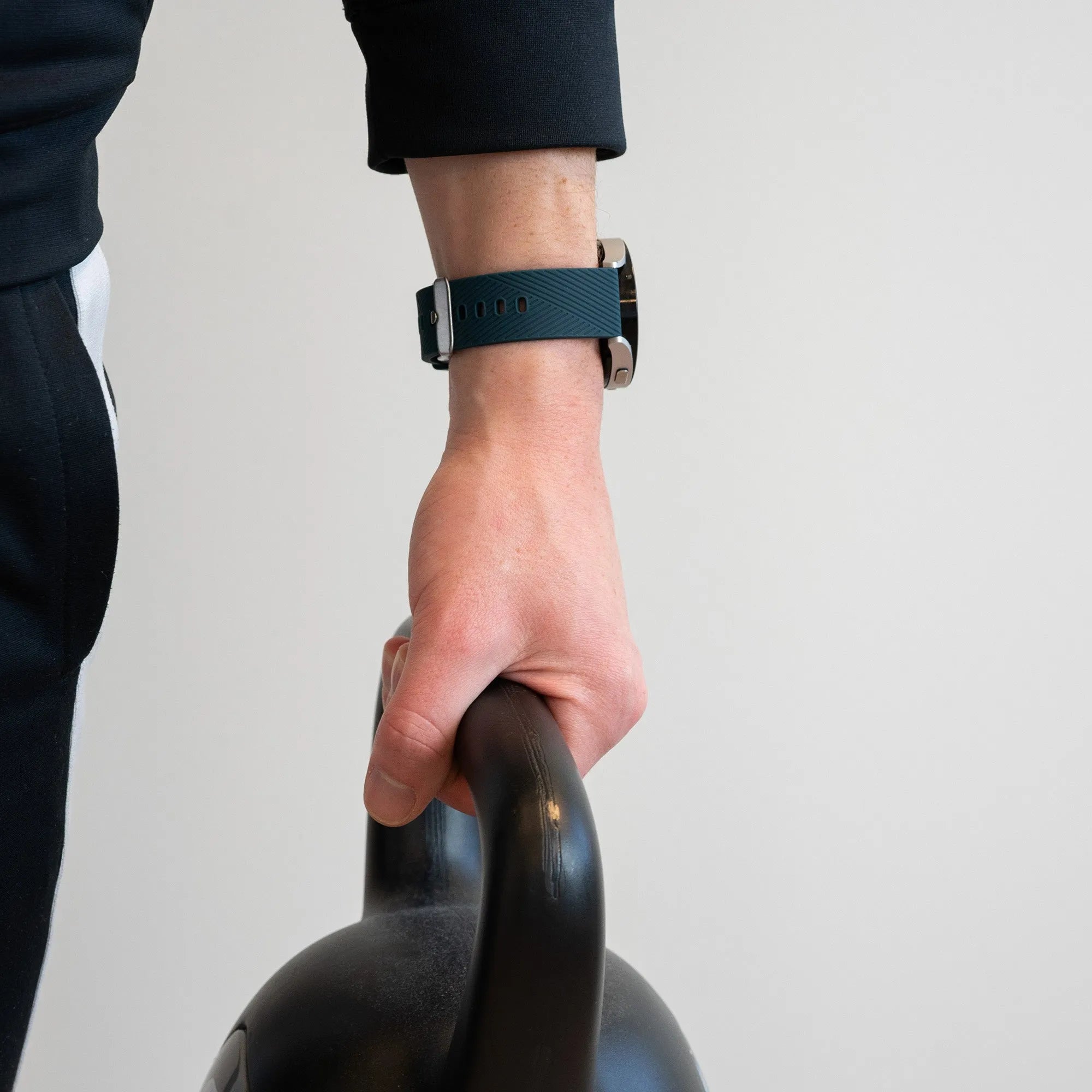 Bandz Levowatch Edgy Silicone Strap 'Deluxe' (Dark Green)