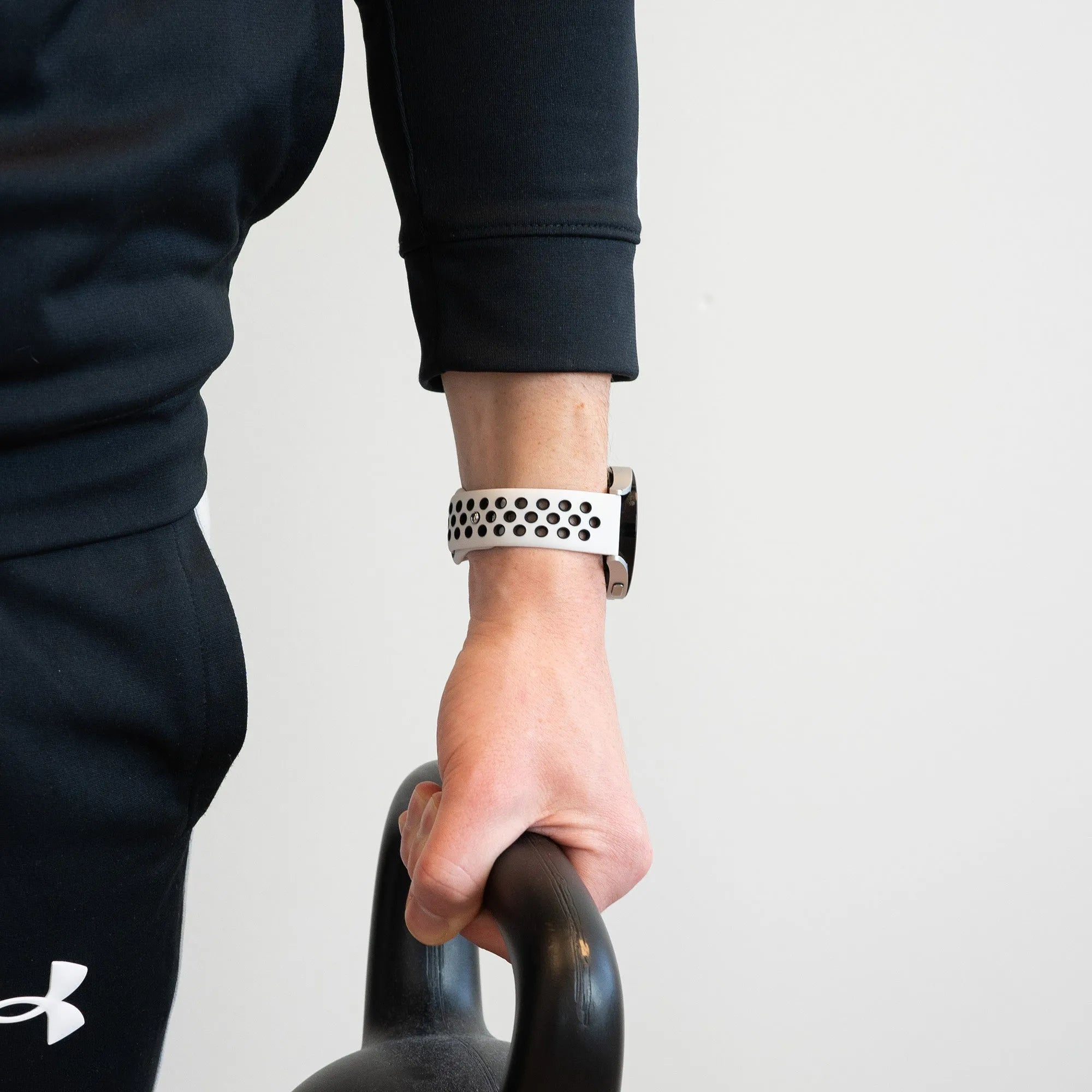 Bandz Bracelet sport 'Deluxe' Levowatch Eve (blanc/noir)