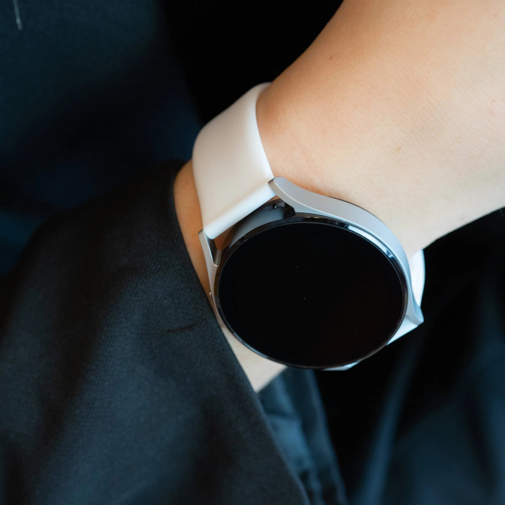 Bandz Bracelet sport 'Deluxe' Levowatch Edgy (blanc)