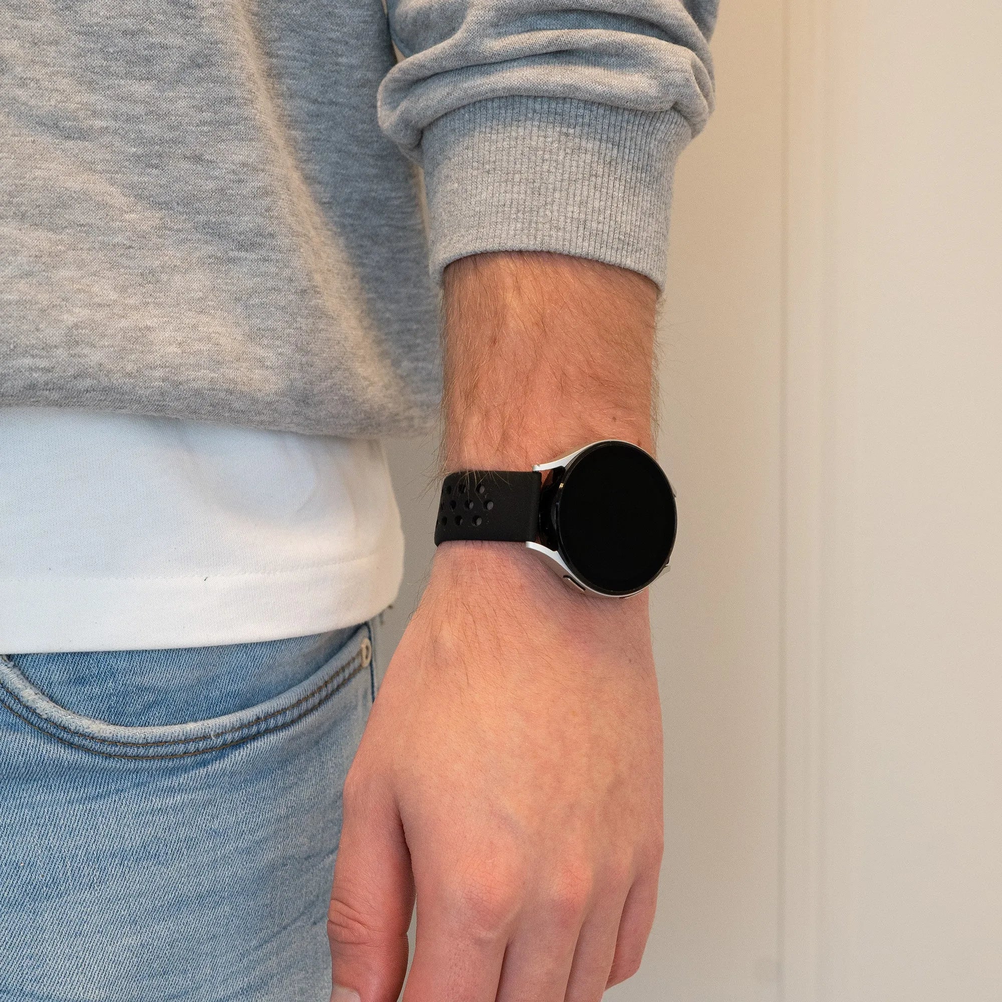 Bandz Bracelet sport 'Air' Levowatch DOITX2 (noir)