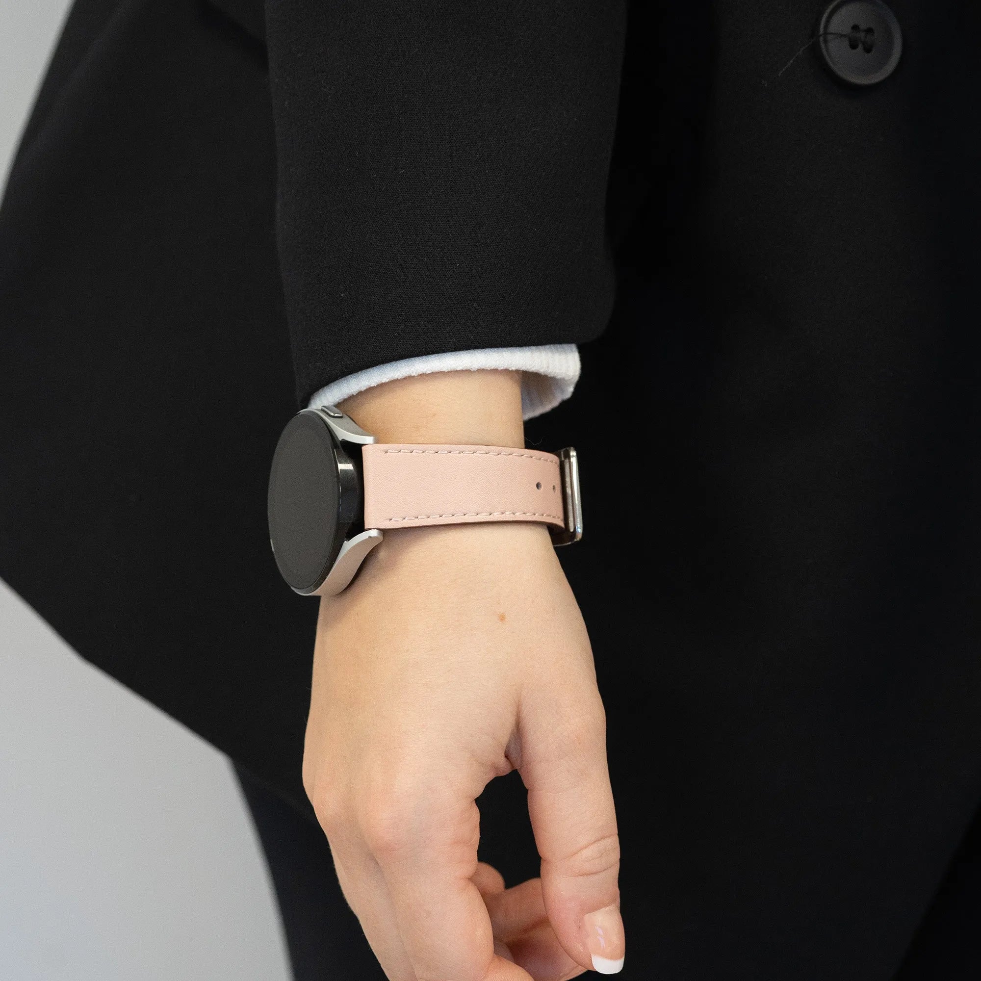 Bandz Bracelet cuir 'Deluxe' Coros Pace 2 (rose)