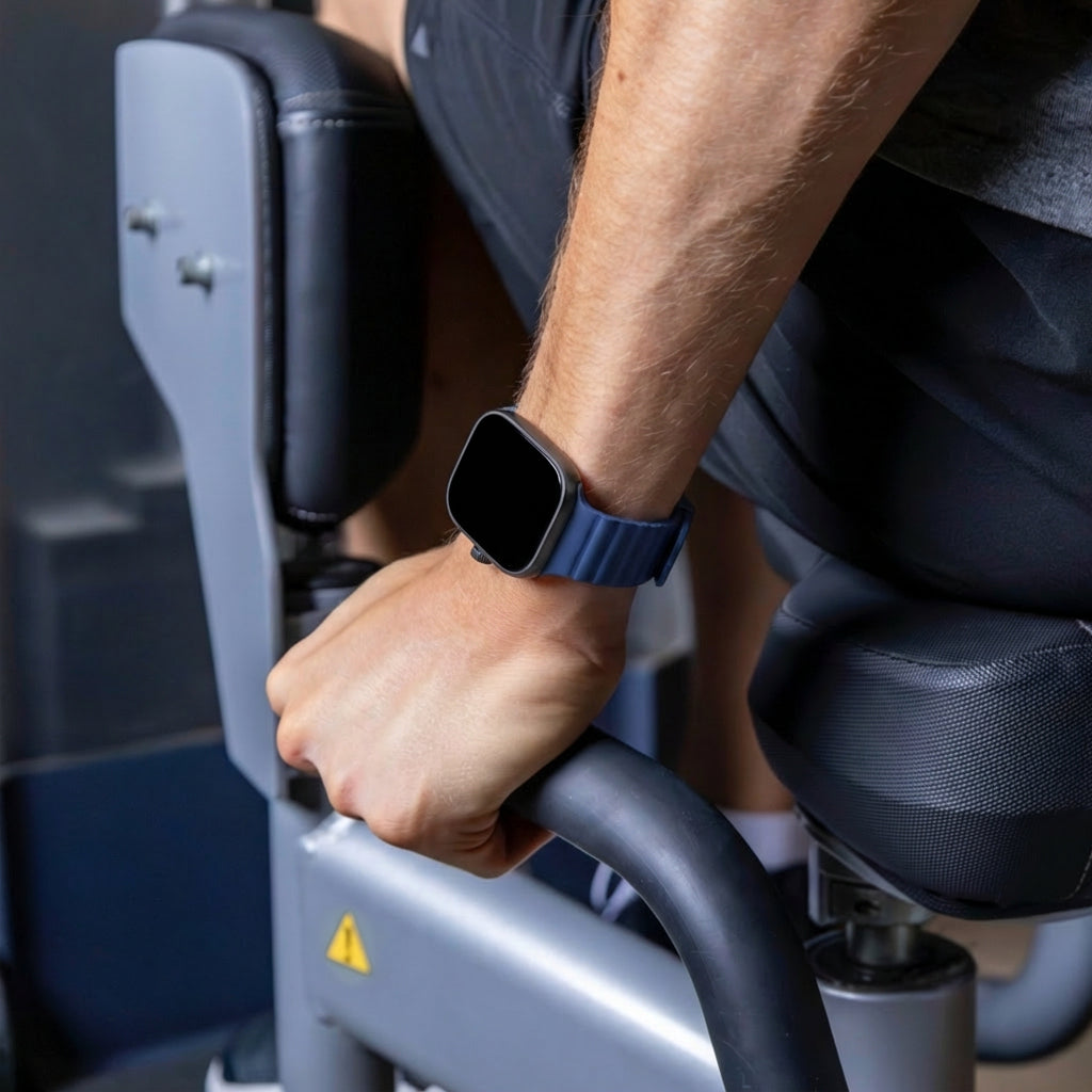 Redmi Watch 4 Magnetic Silicone Strap (Duo Blue)