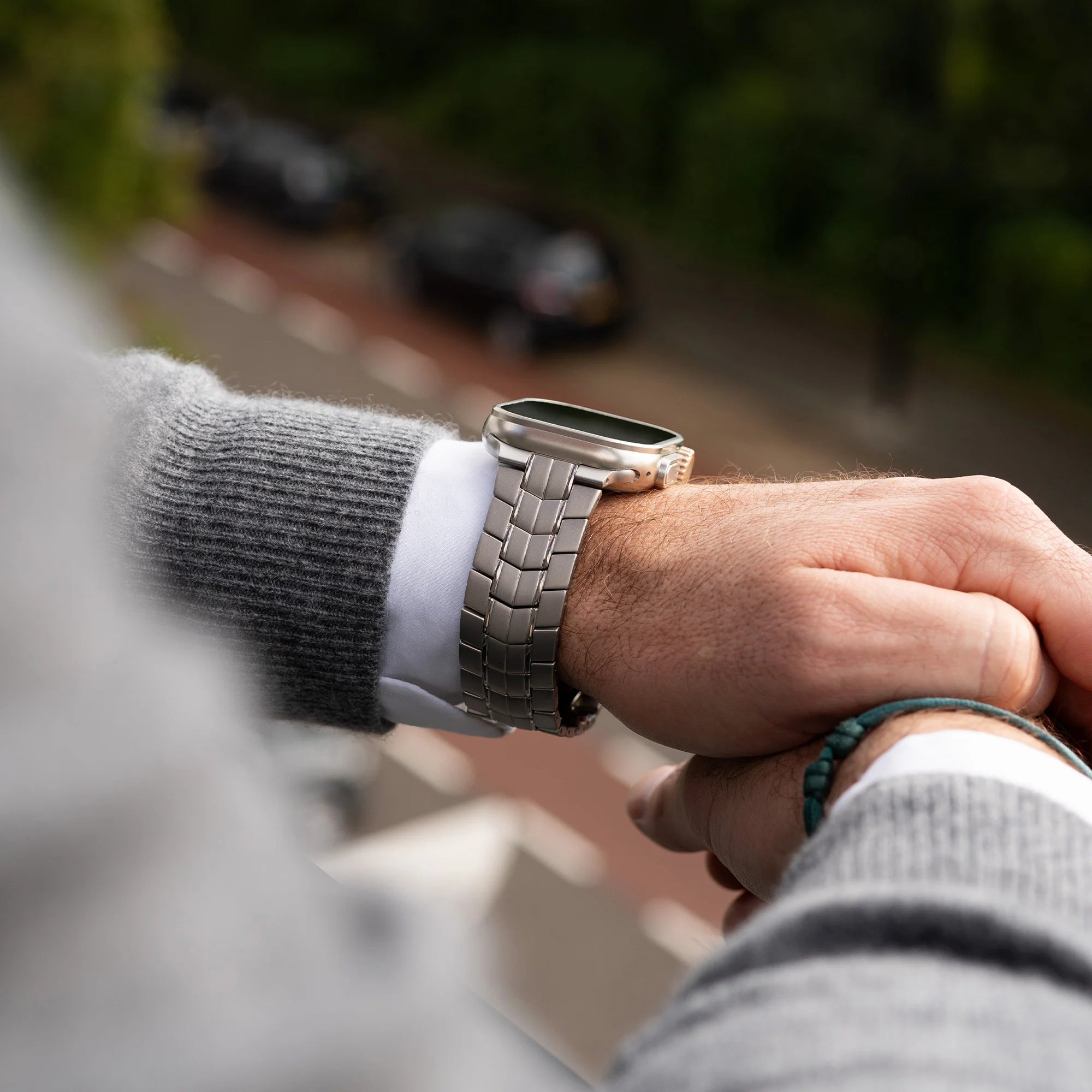 Bandz Bracelet titane 'Supreme' Apple Watch Ultra (titane)