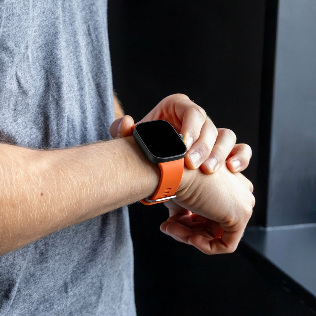 Redmi Watch 4 Silicone Strap (Orange)
