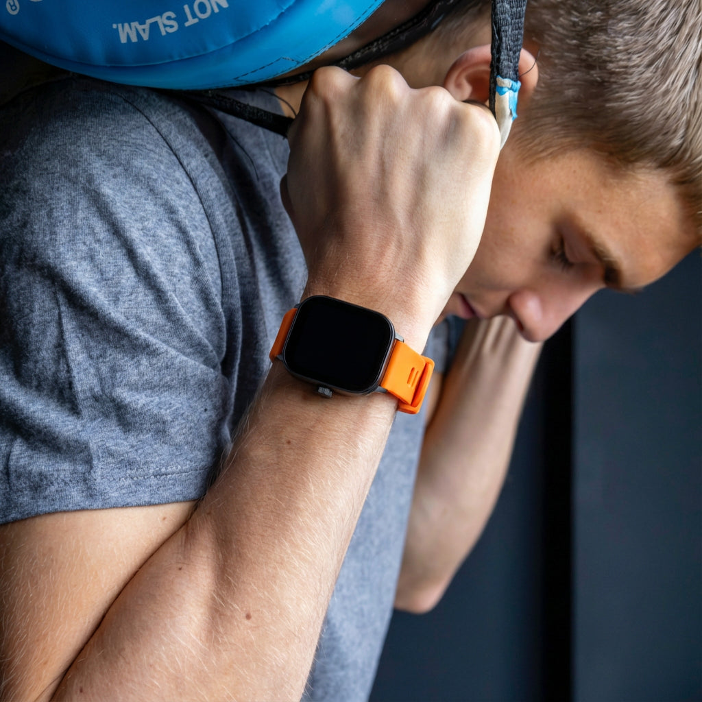 Redmi Watch 4 Silicone Strap (Orange)