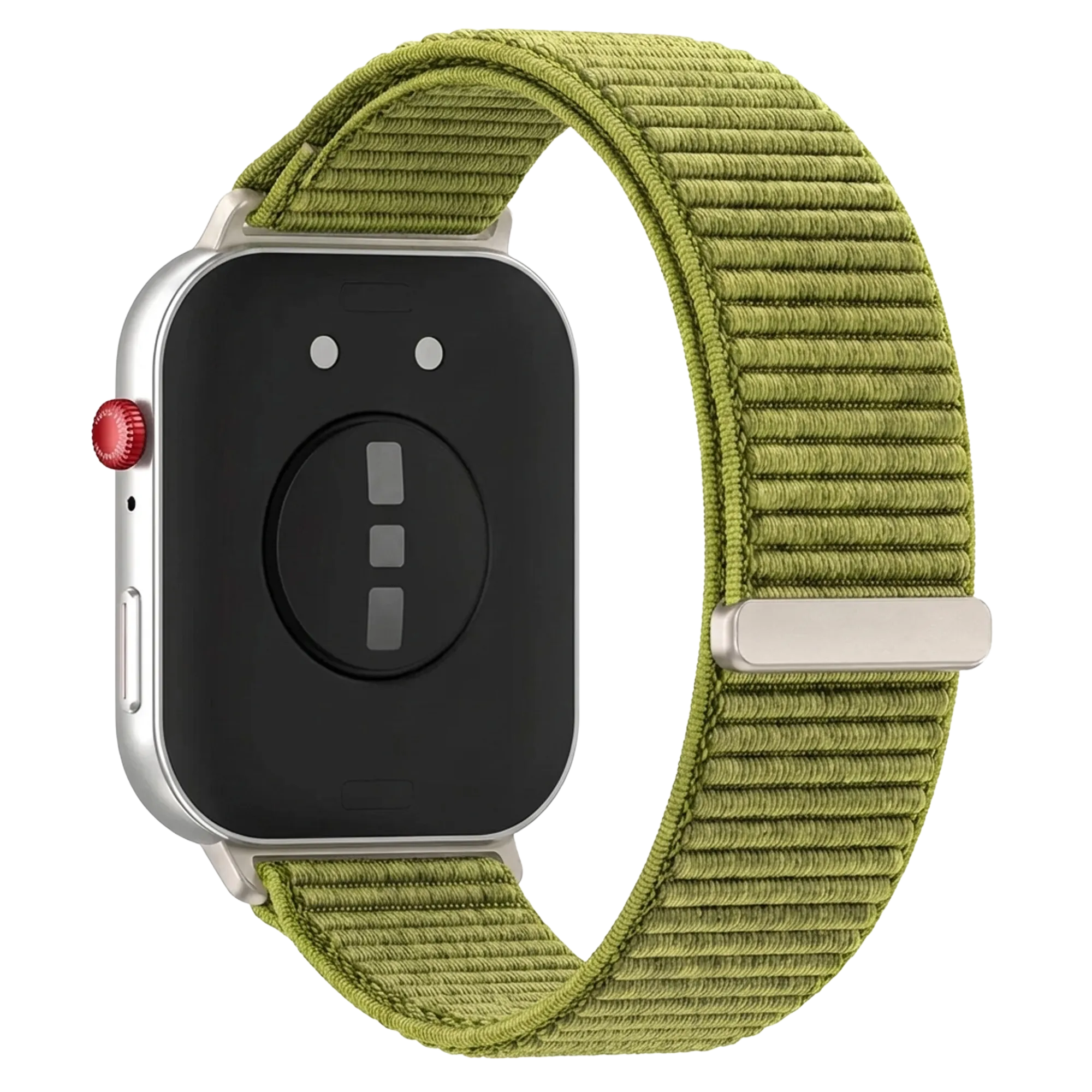 Huawei Watch Fit 4 Pro Nylon Wave Strap (Green)