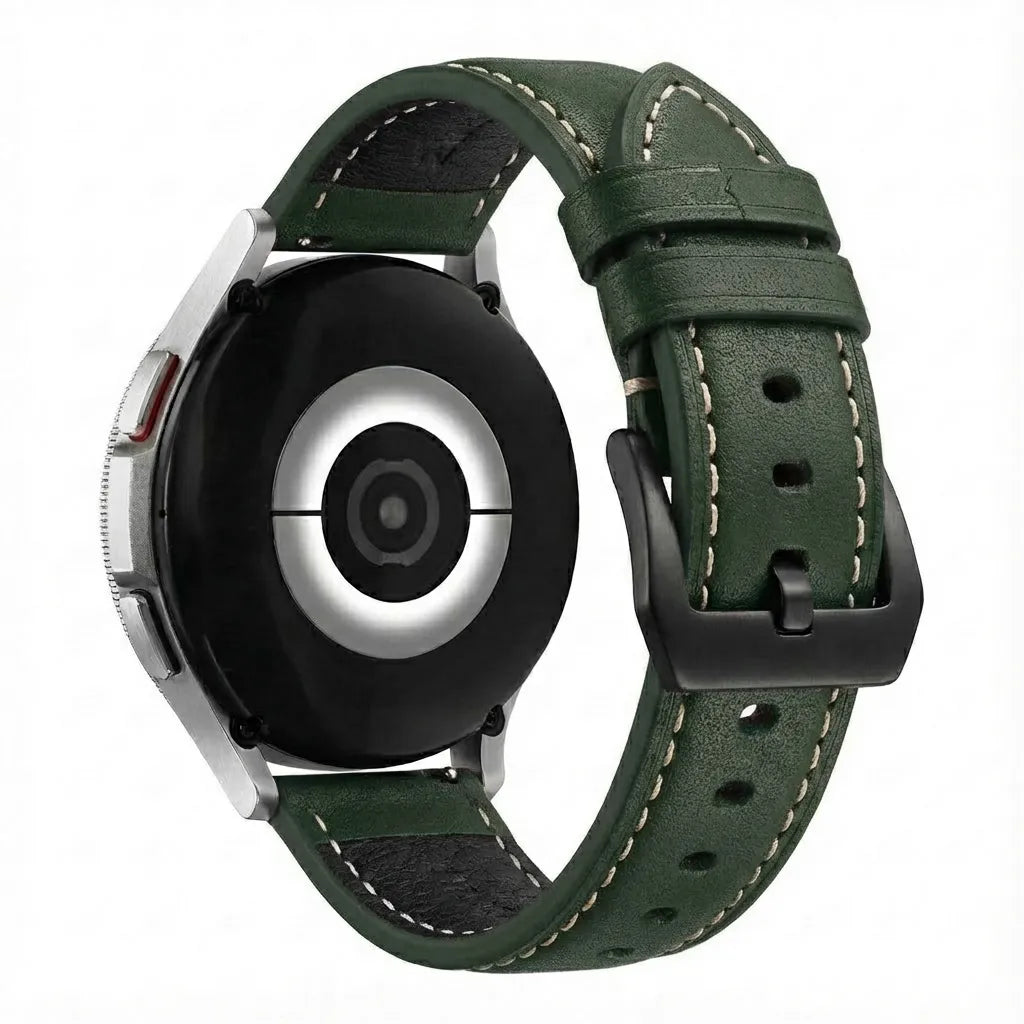 Bracelet cuir authentique Coros Apex 4 - 46mm (vert)