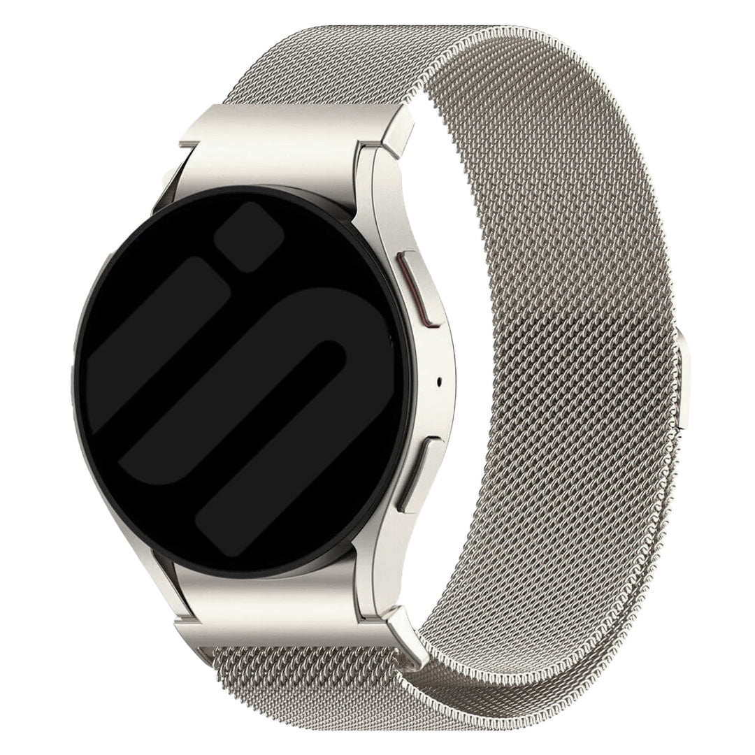 Bracelet Milanais 'One push' Samsung Galaxy Watch 5 44mm (champagne)