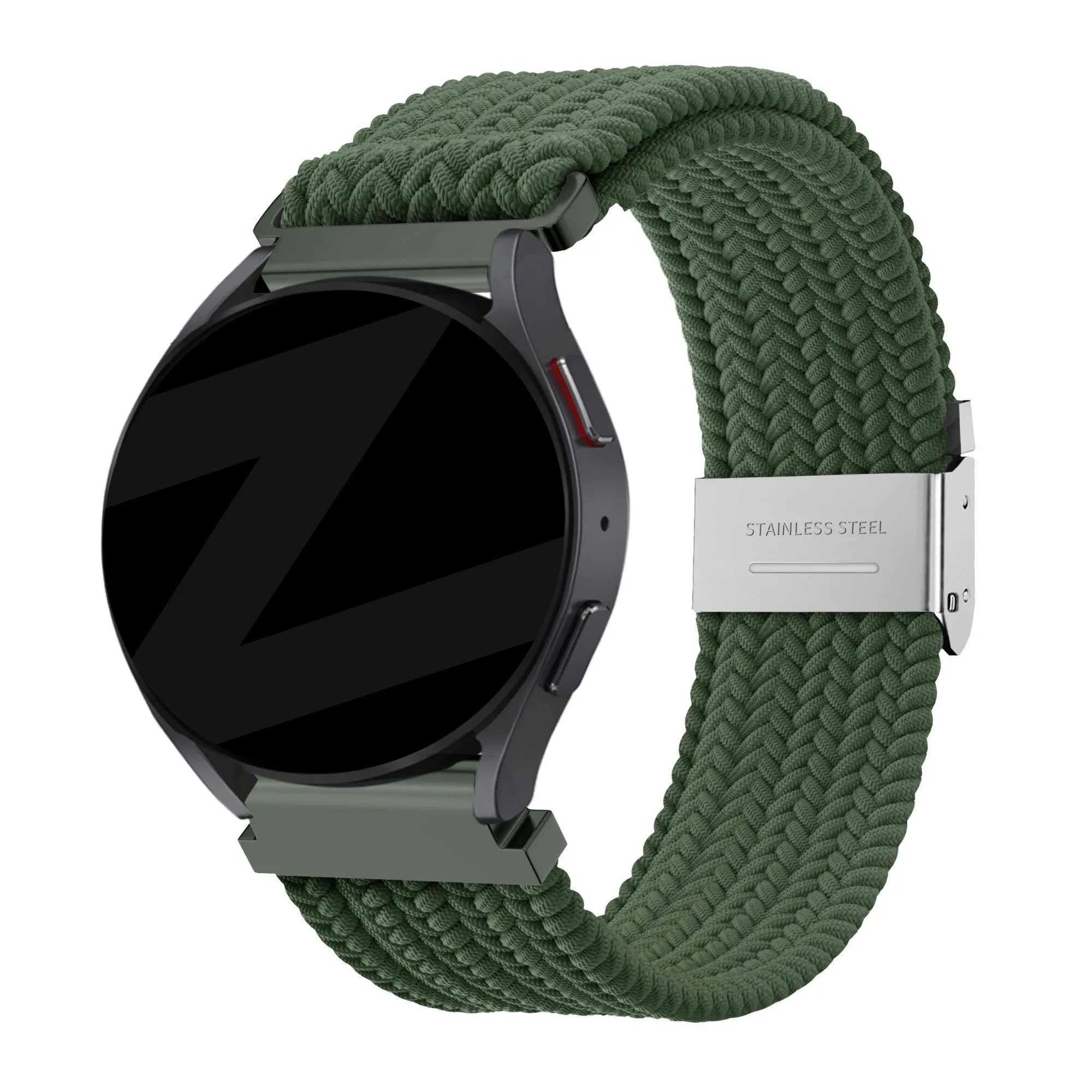 Bandz Bracelet nylon tissé Suunto Race (S) (vert olive)