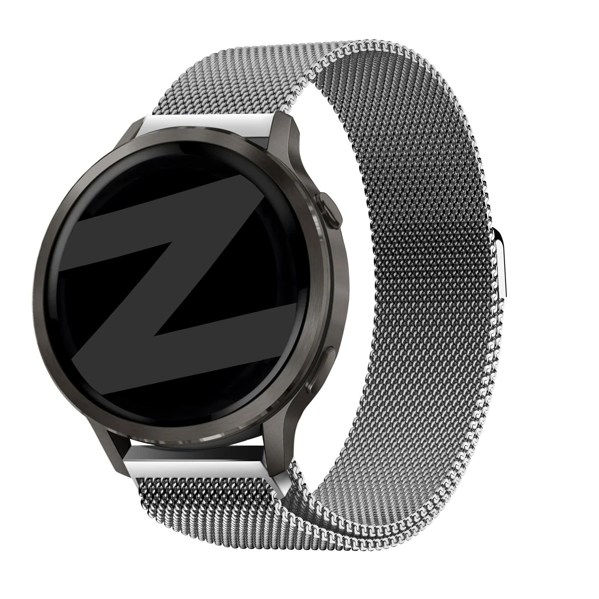 Bandz Bracelet milanais Garmin D2 Air X15 (argent)