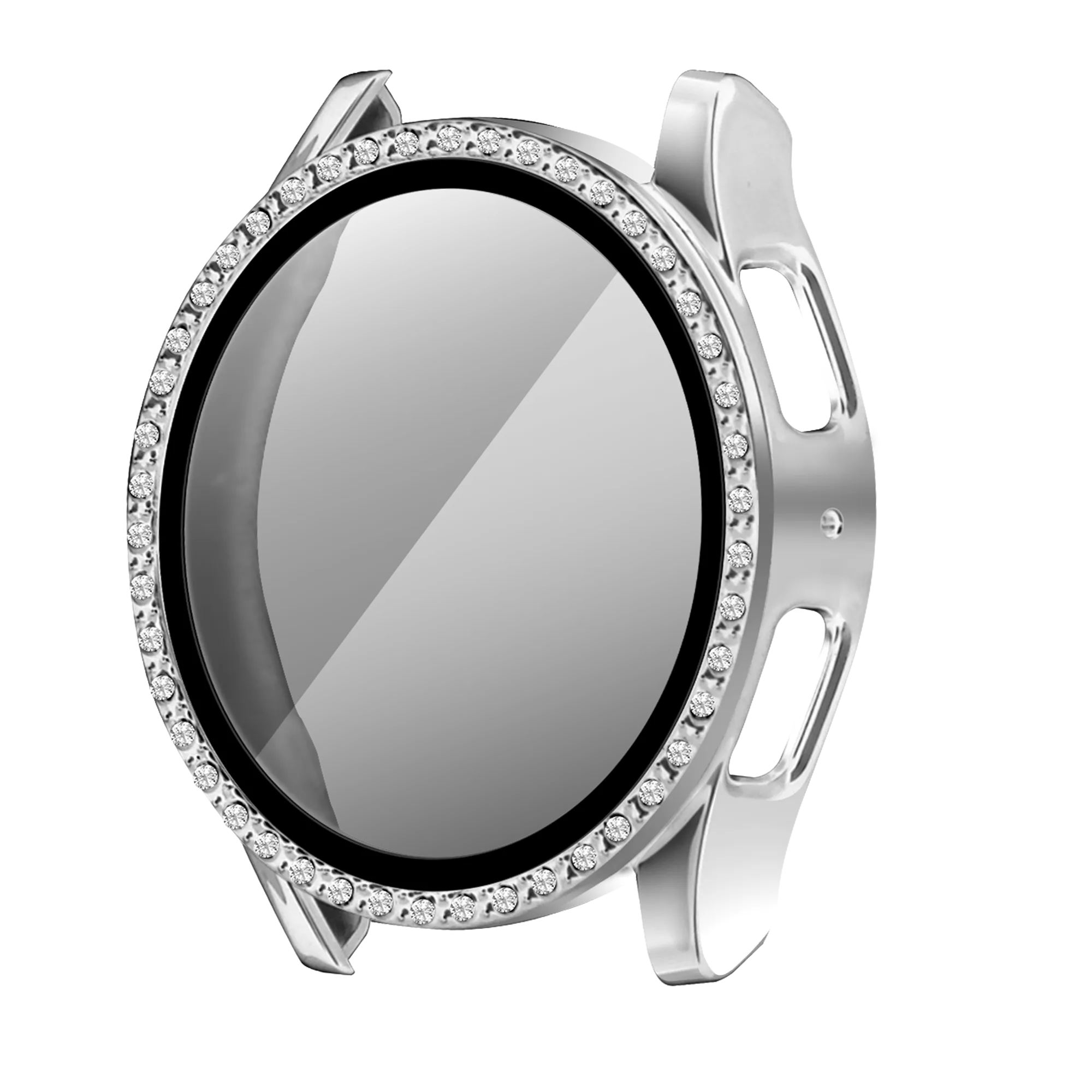 Coque diament avec verre Samsung Galaxy Watch 7 - 40mm (argenté)