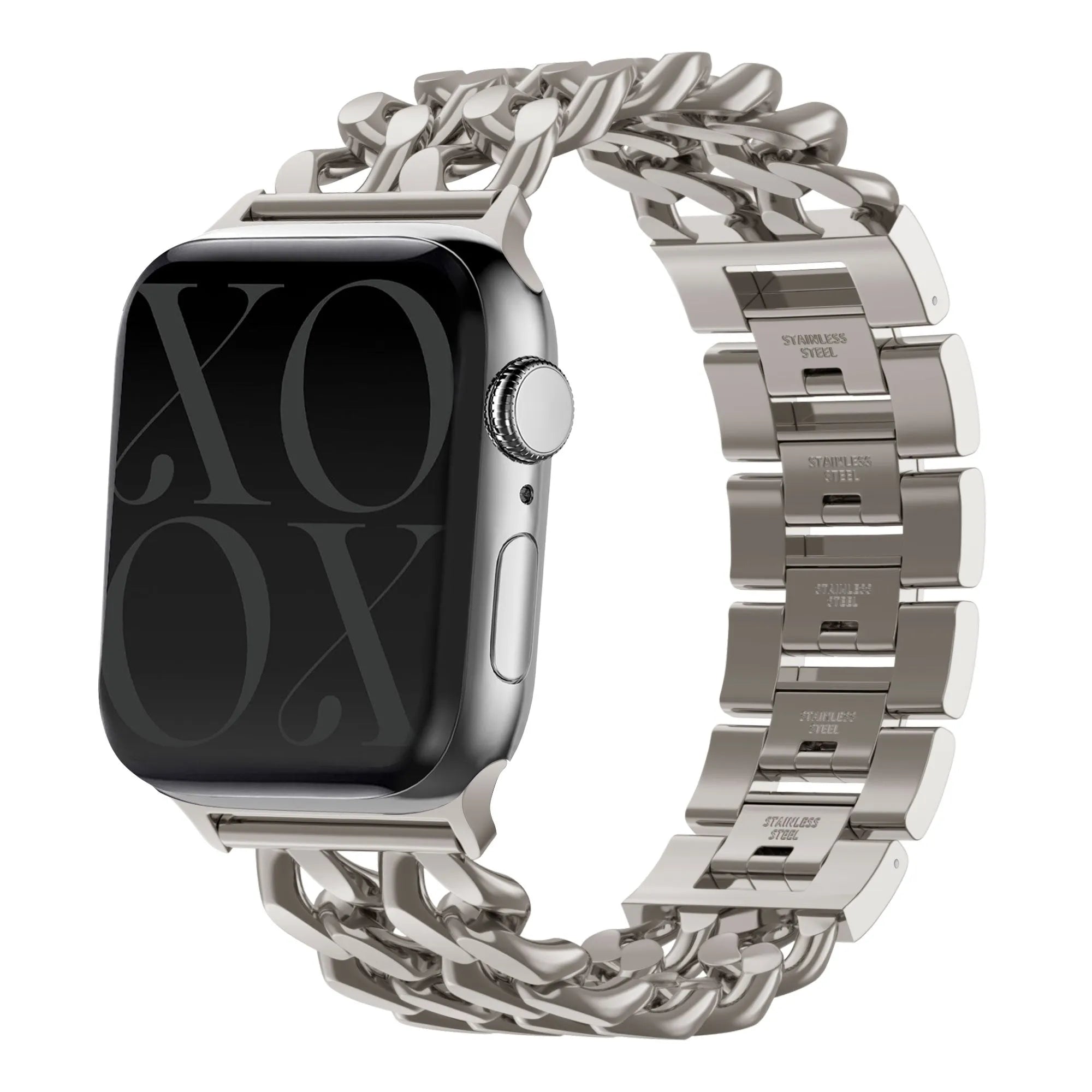 xoxo Wildhearts Bracelet acier Apple Watch - Chain strap (starlight) - 38/40/41/42mm