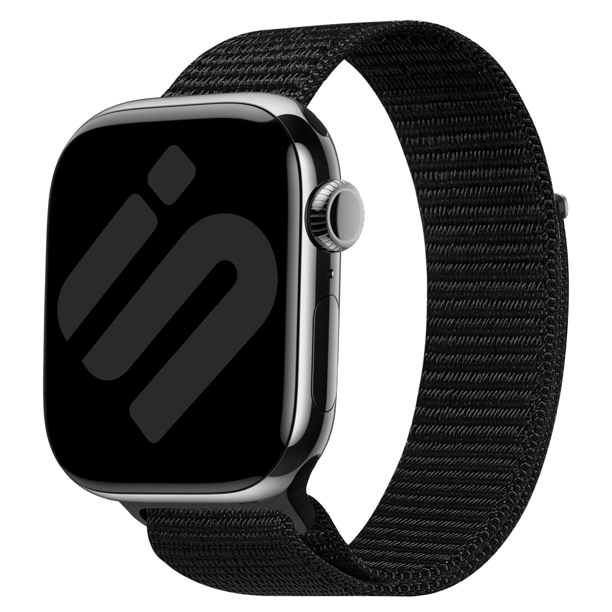 Bracelet nylon Apple Watch (noir)