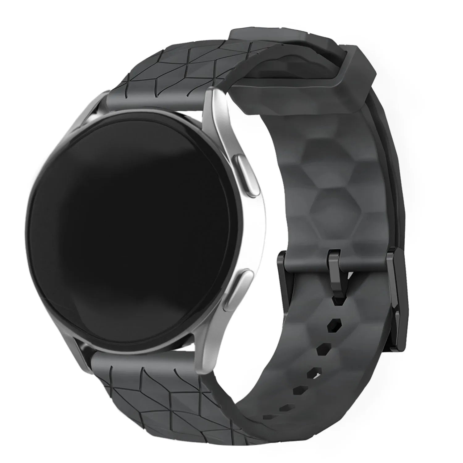 Polar Vantage M3 Silicone Hexa Strap (Black)