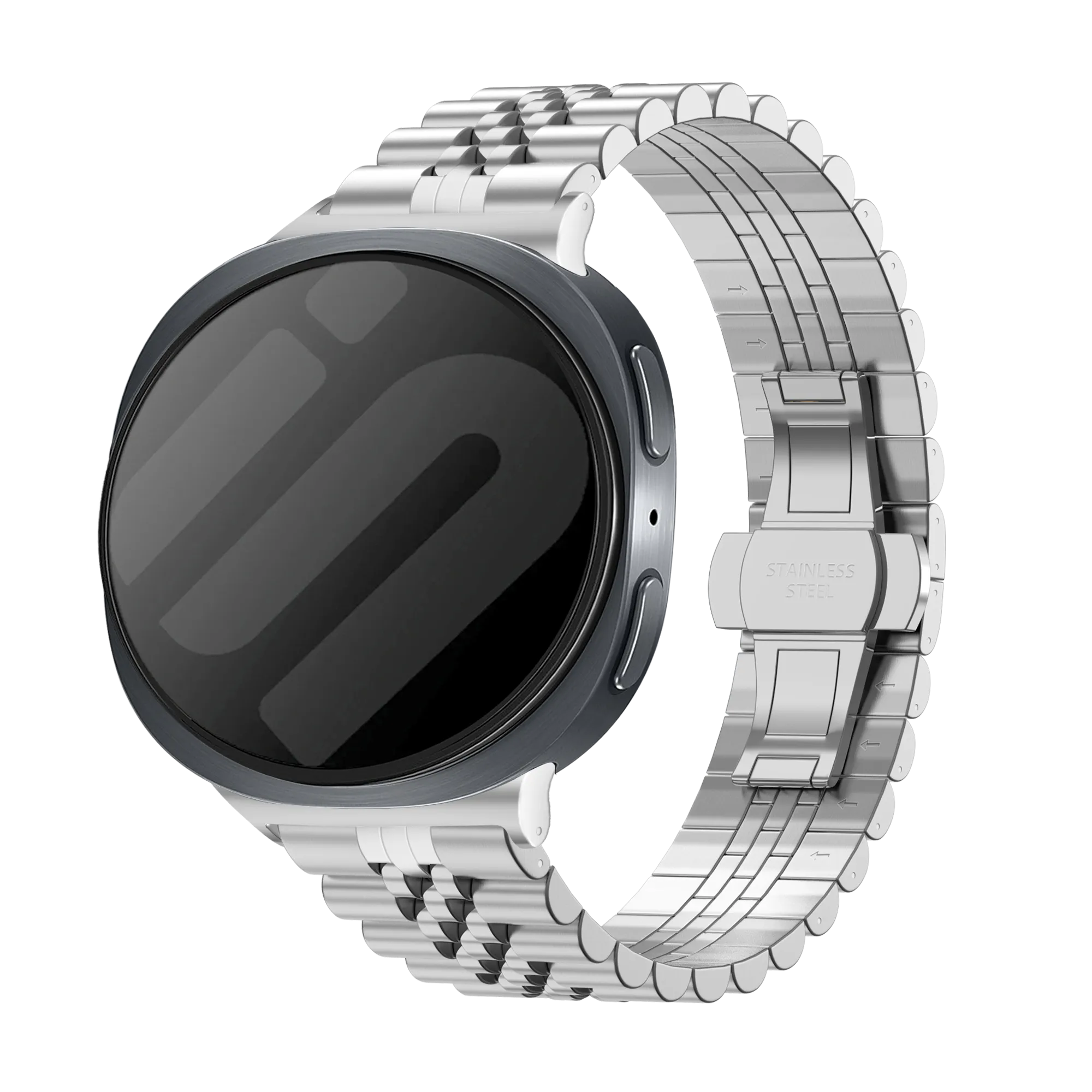Bracelet acier 'Jubilee' Samsung Galaxy Watch 9 - 44mm (argent)